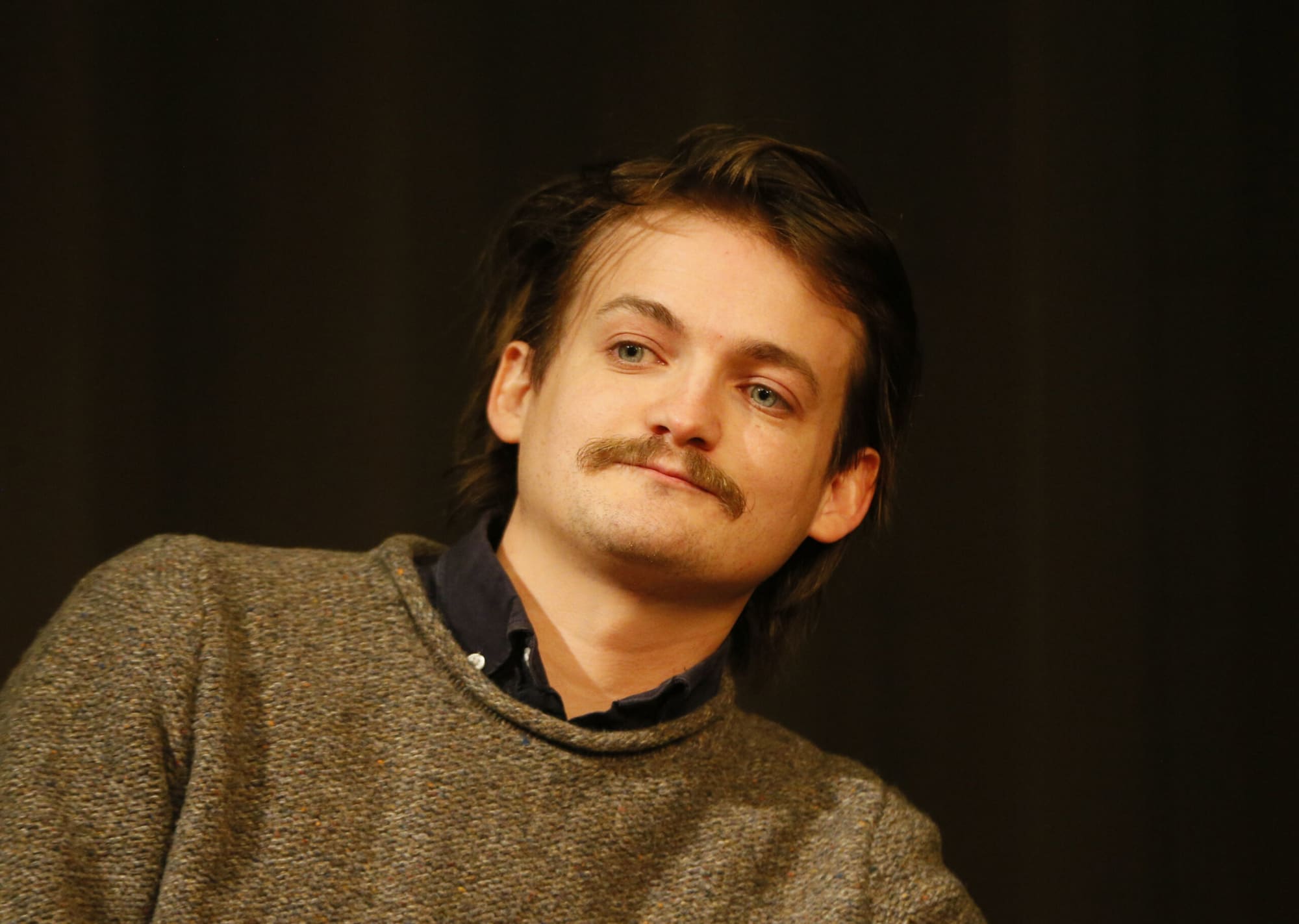 Jack Gleeson (Joffrey from Game of Thrones) rocks mustache in Sex Education season 4