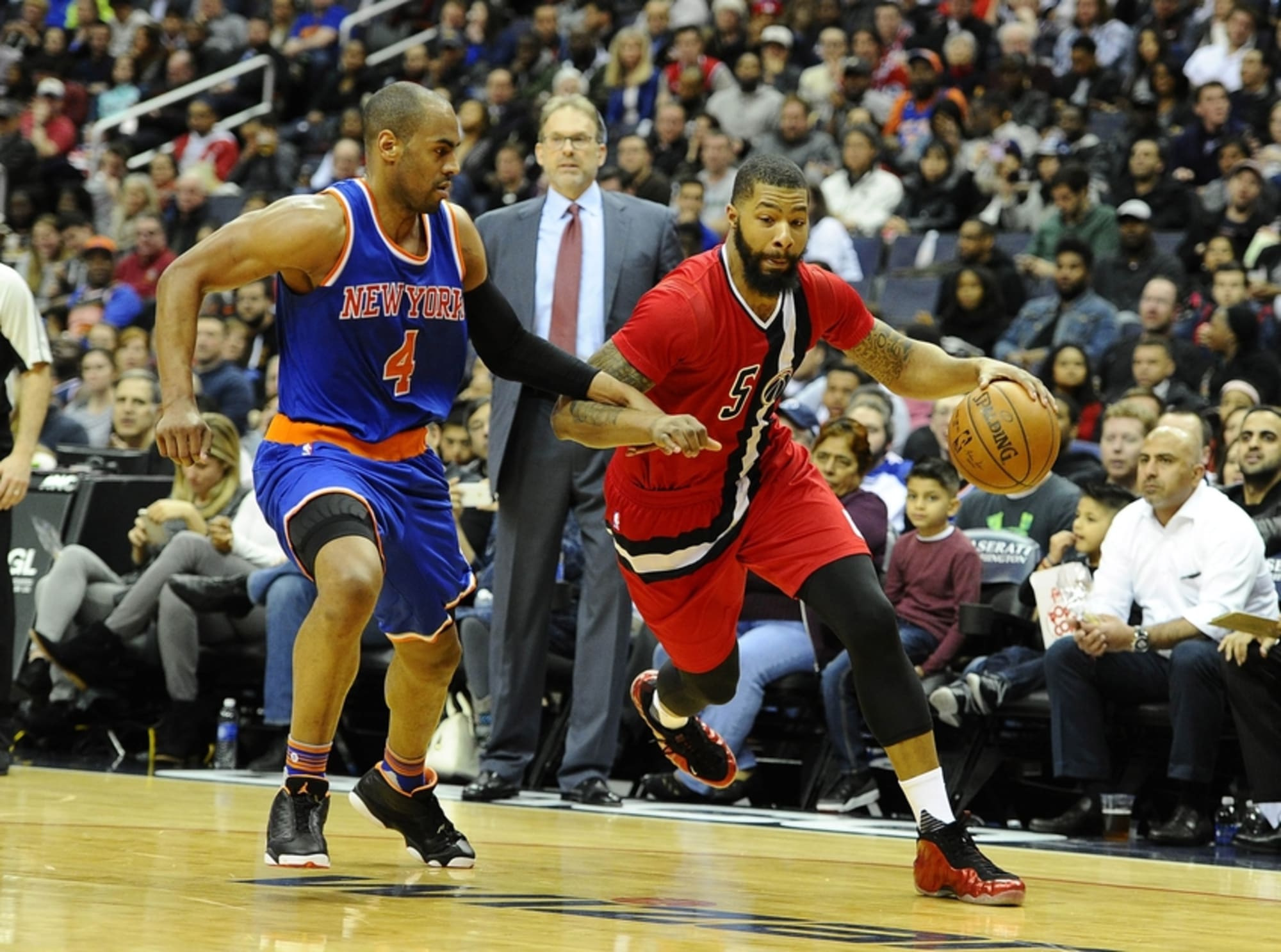 Which basketball shoes Markieff Morris wore