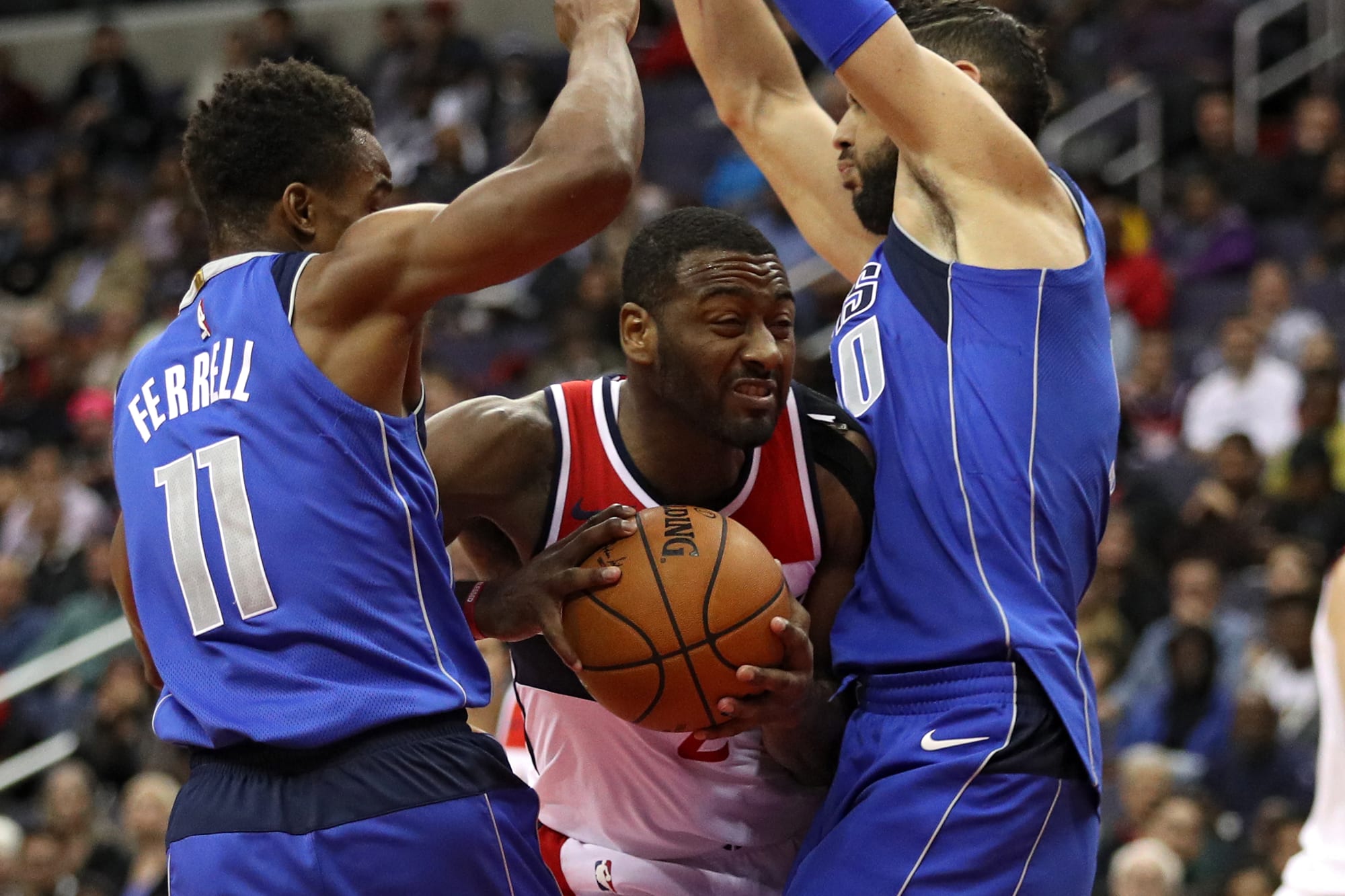 Washington Wizards' John Wall out two weeks with discomfort, inflammation  in knee