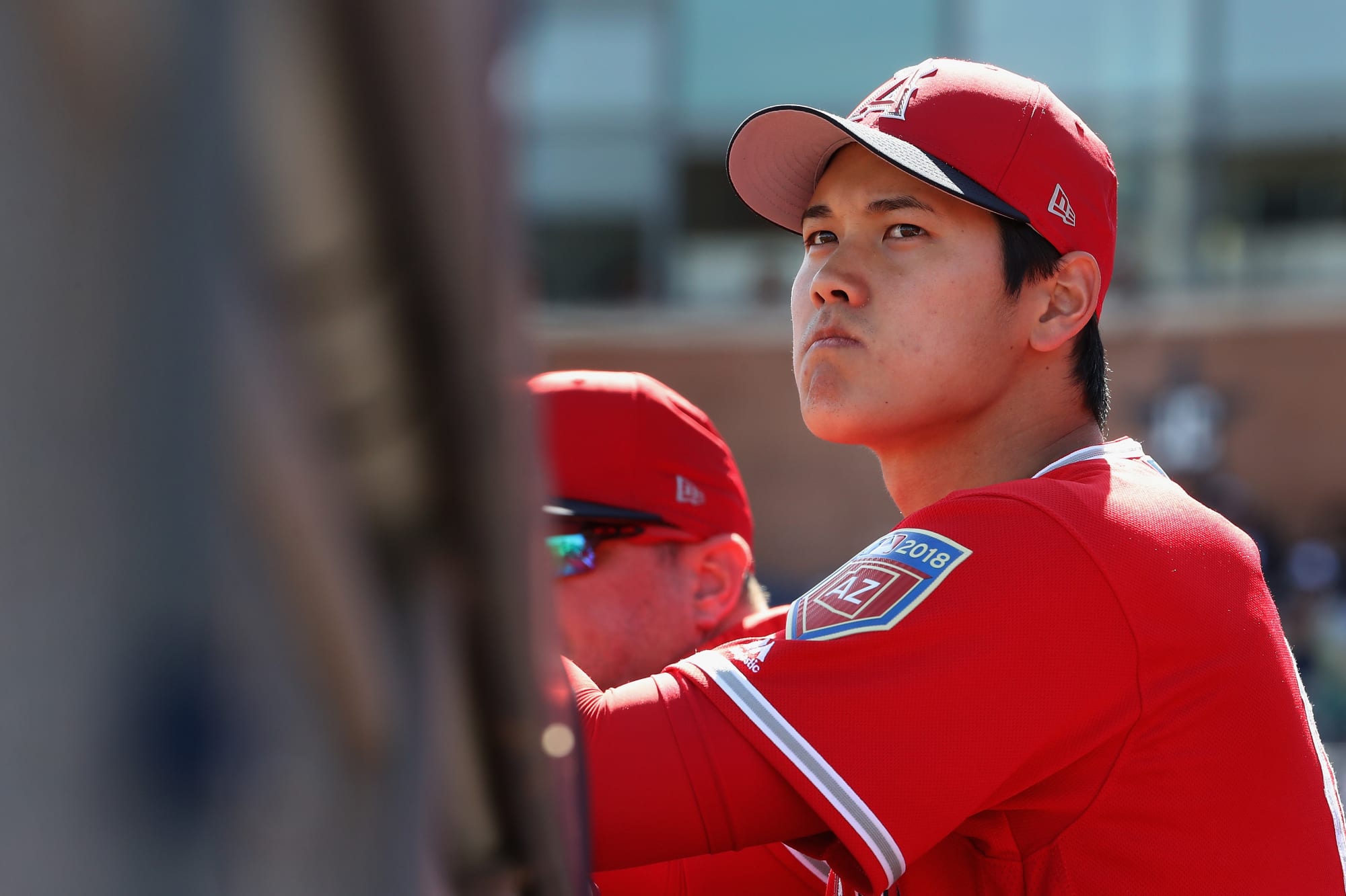 Shohei ohtani homers, throws 101 mph in first inning. 