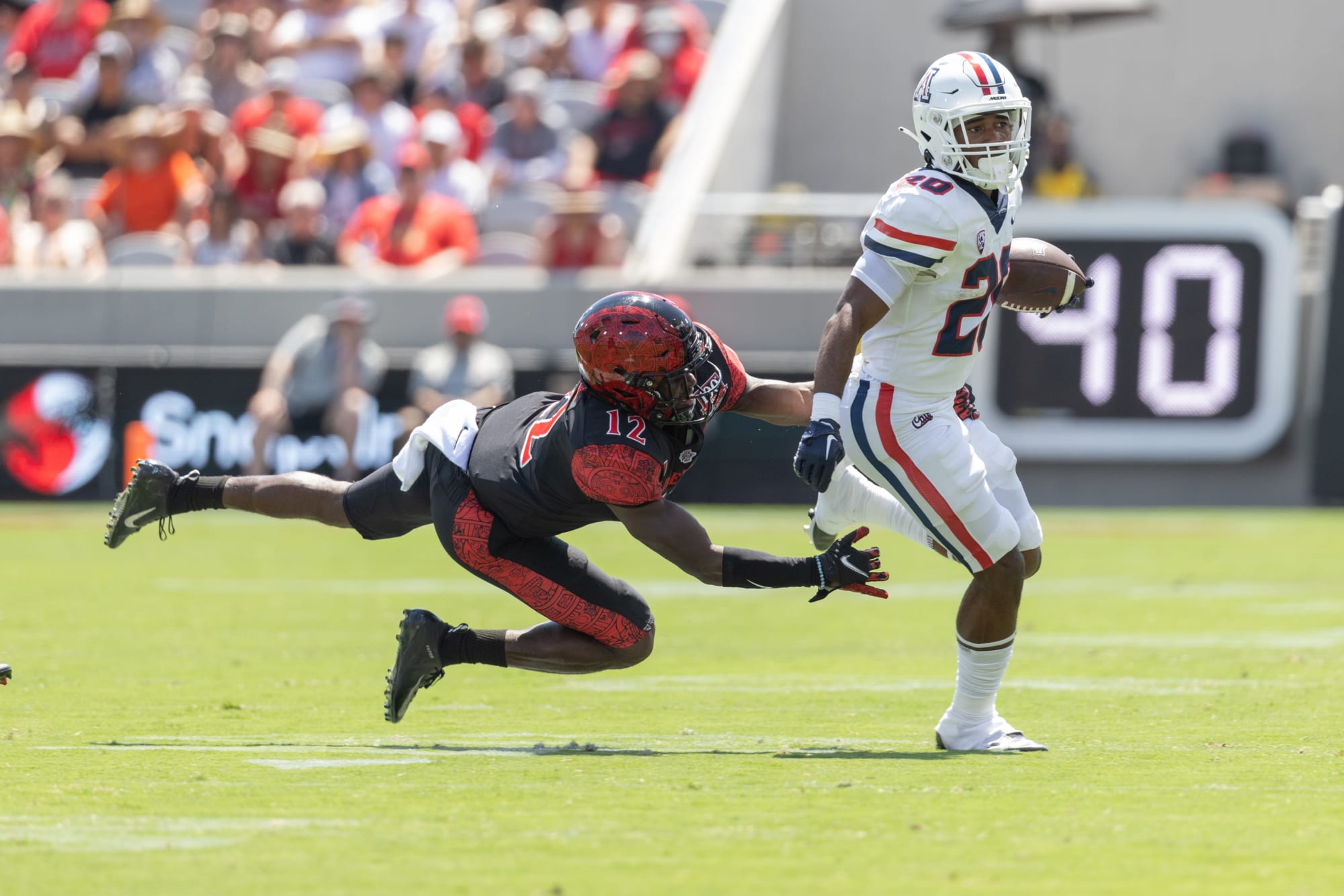 Arizona’s running back Rayshon Luke could be out for a while