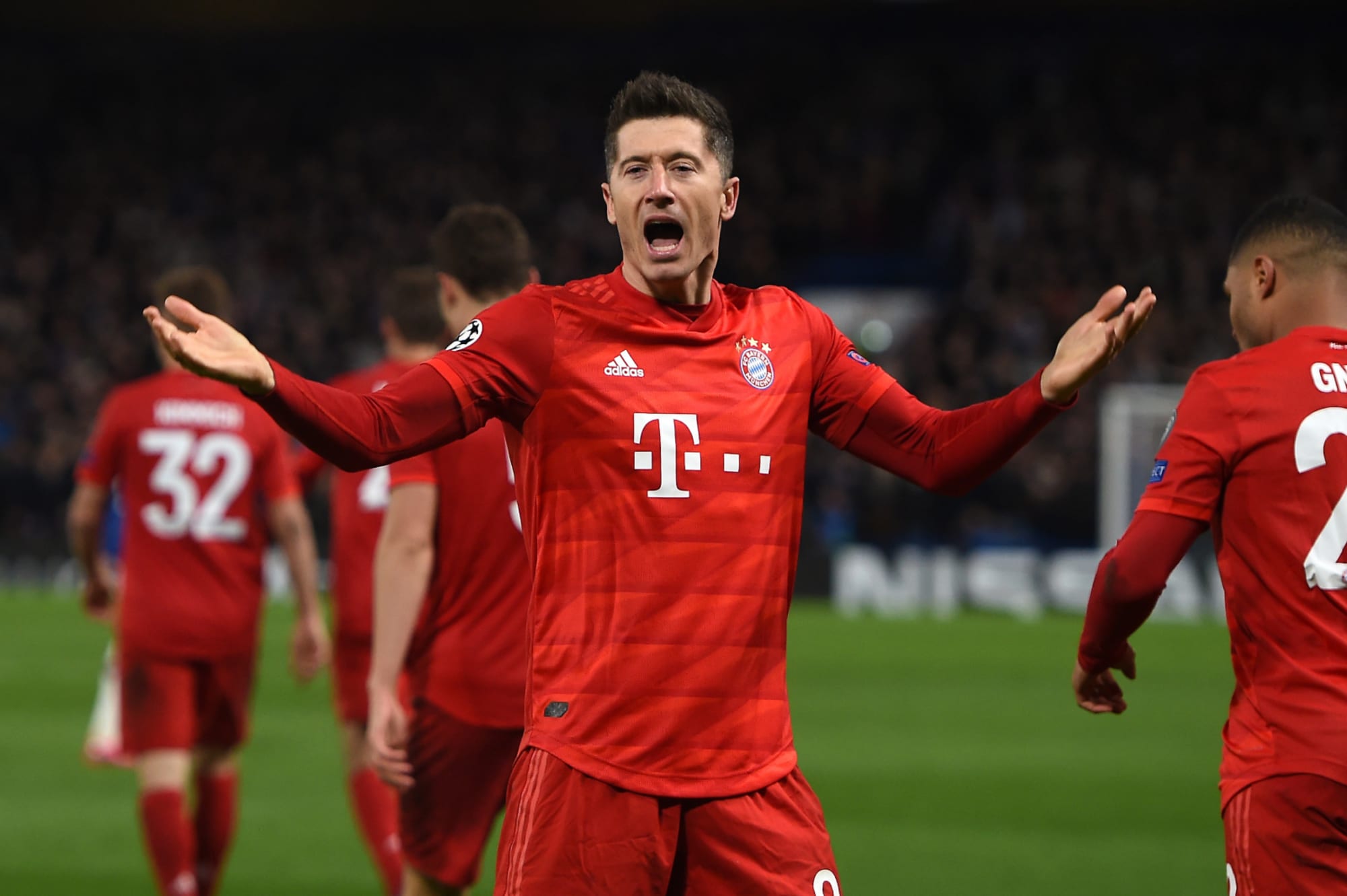 Robert Lewandowski delighted to play for Bayern Munich