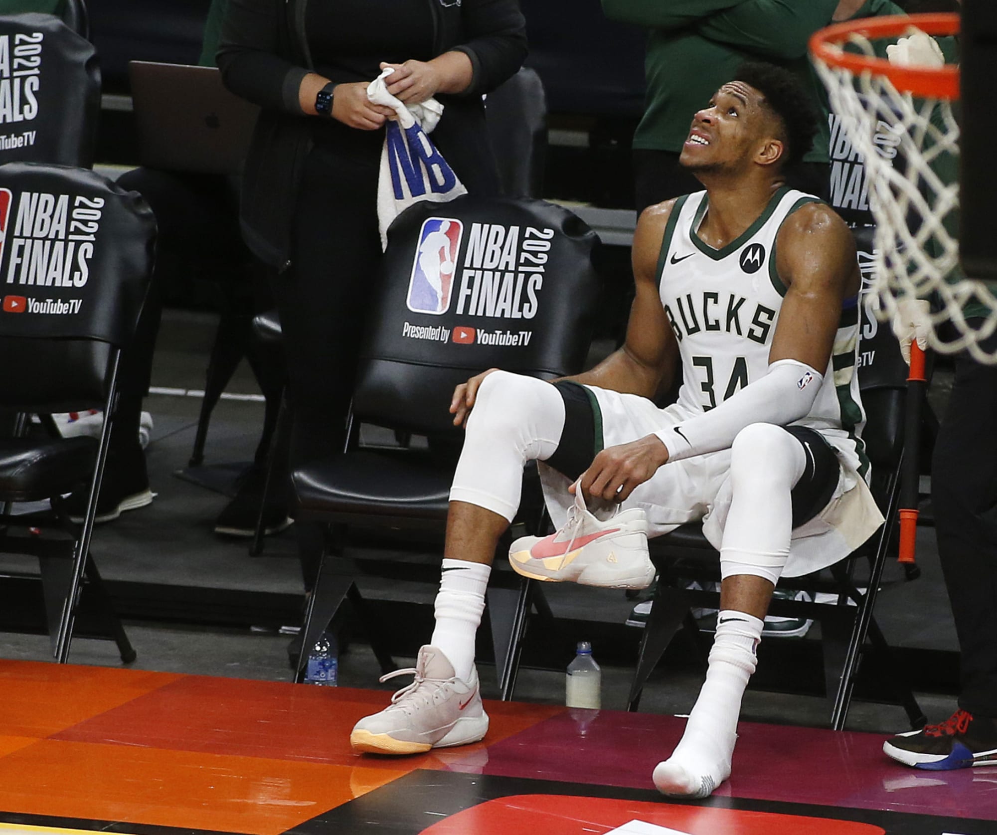Giannis Antetokounmpo is making most of first career trip ...