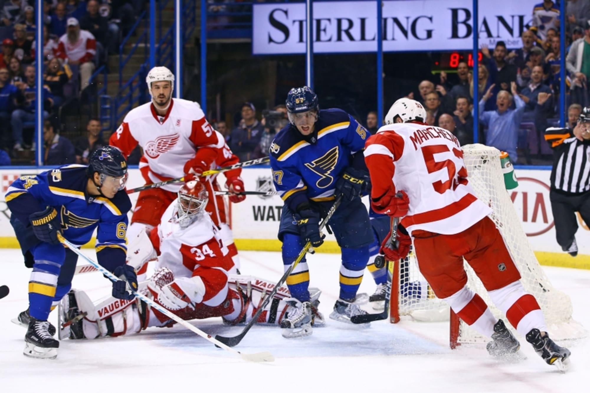 St. Louis Blues Morning Links: Fans Red Faced After Red Wings Game