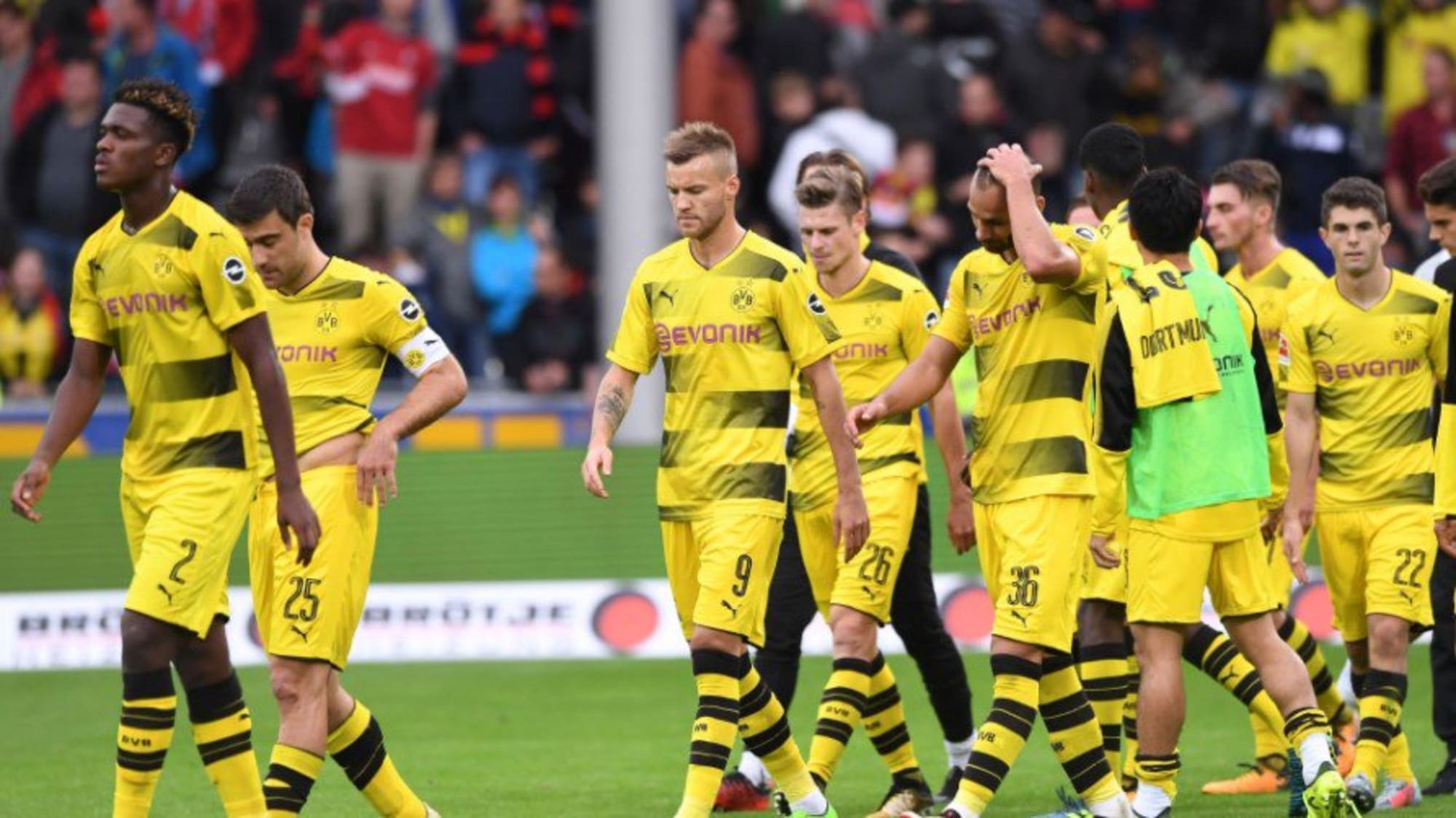 Borussia Dortmund vs SC Freiburg: Player Ratings