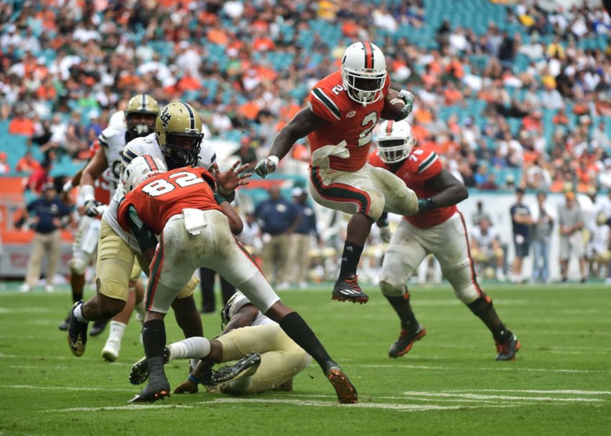 Miami Hurricanes RB Joe Yearby Declares for NFL Draft