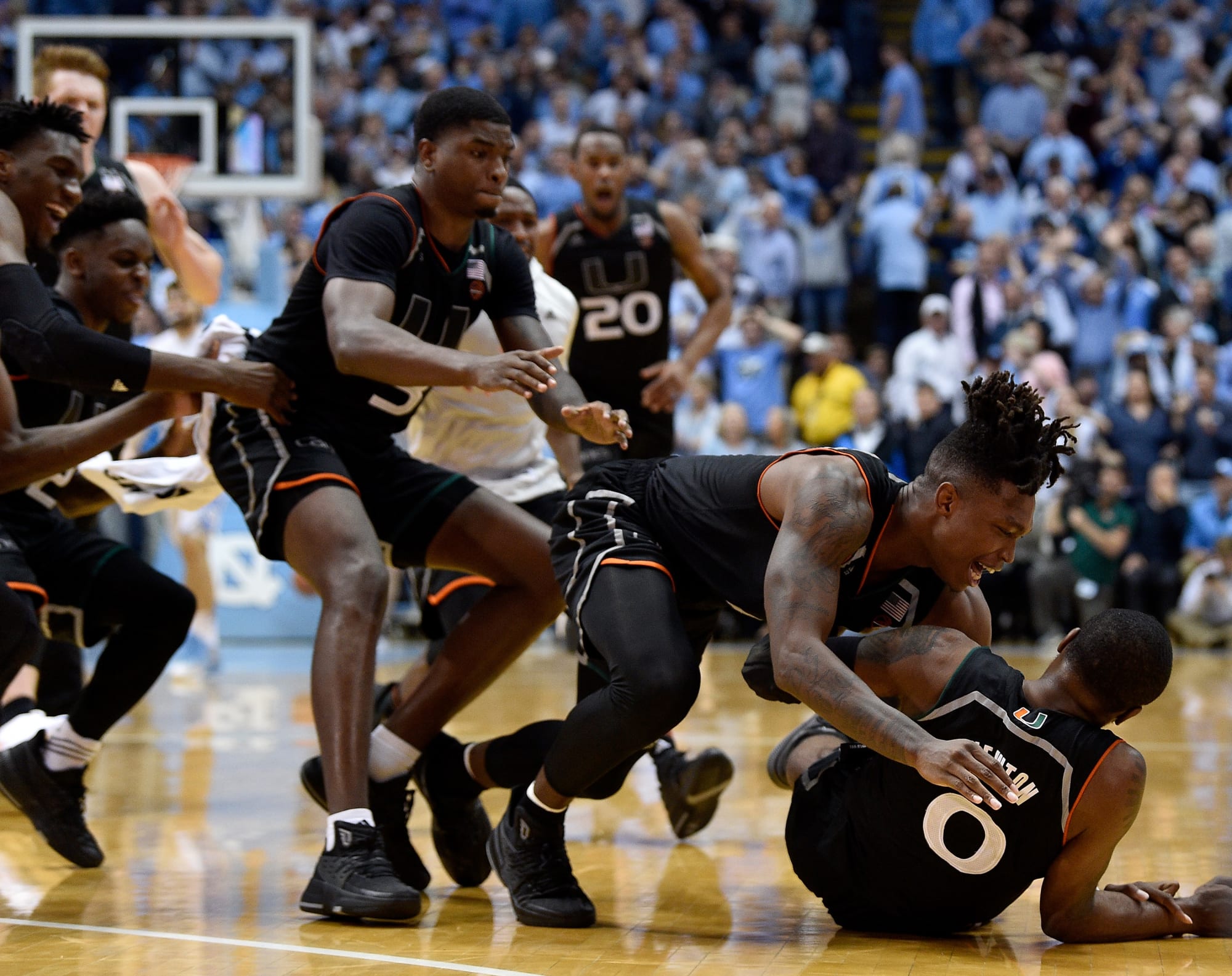 Miami Hurricanes just locked up NCAA bid with victory over UNC