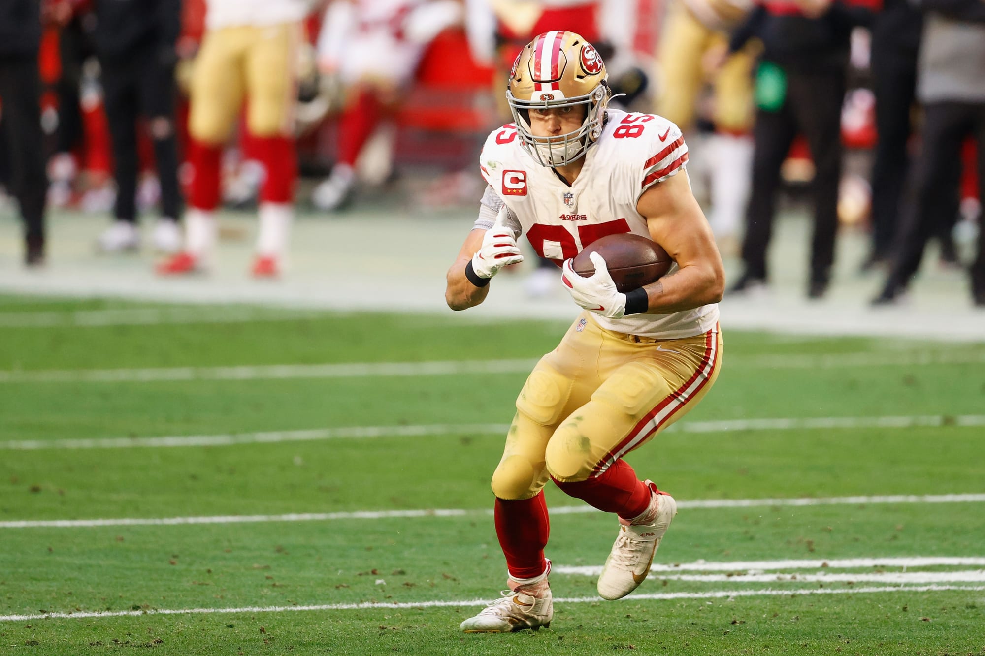 George Kittle has hilarious 49ers schedule reveal (Video)
