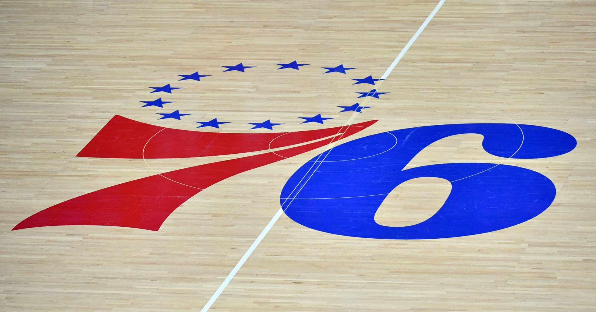 What is the snake on Philadelphia 76ers court explained