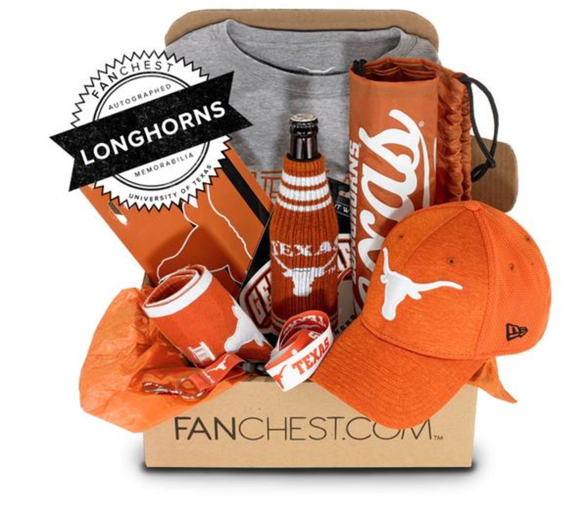 A Texas Longhorns Fanchest is the perfect holiday gift