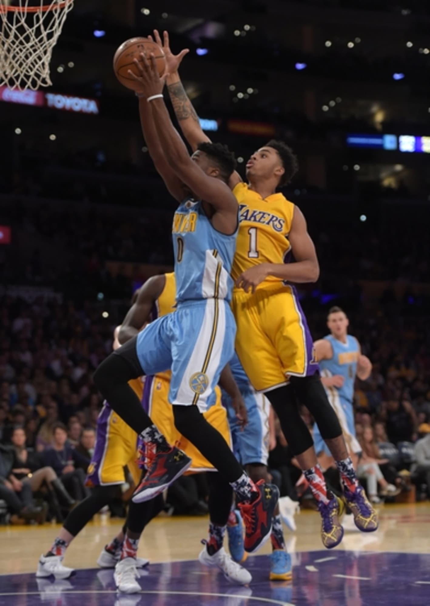 nuggets vs lakers