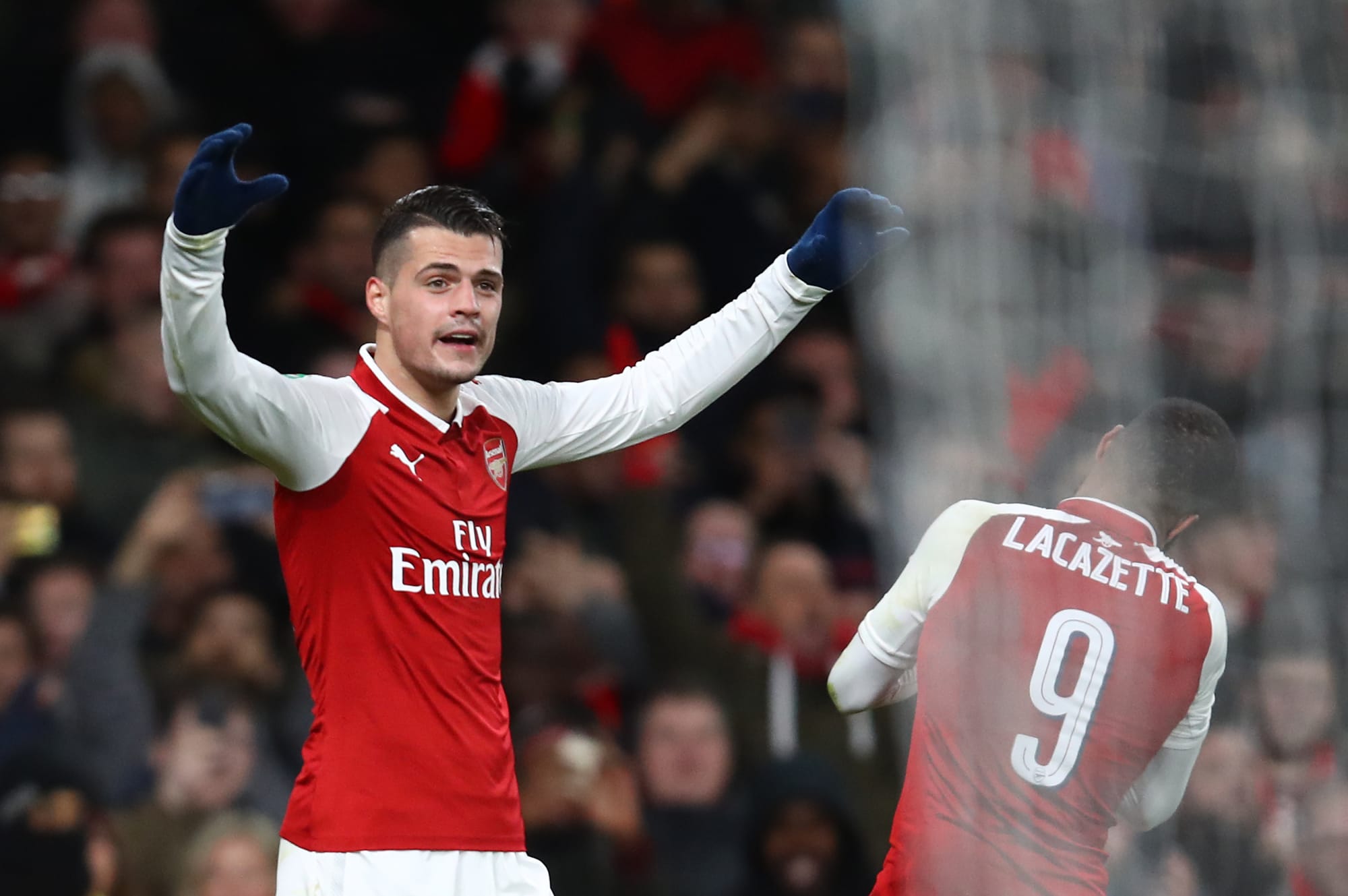  Arsenal  Granit Xhaka  is one small flaw from an elite 