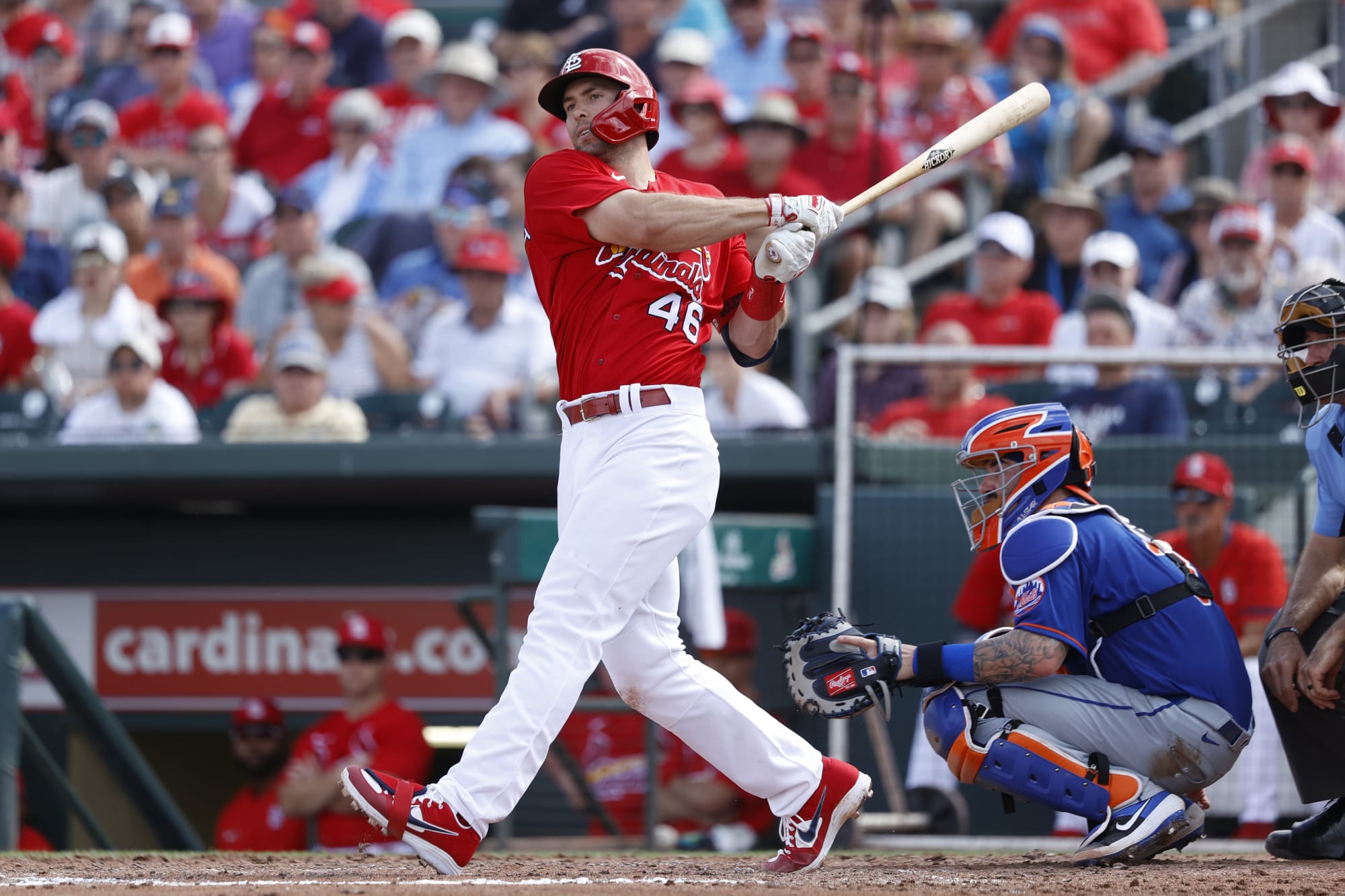 St. Louis Cardinals: Paul Goldschmidt is staying at game-speed at home