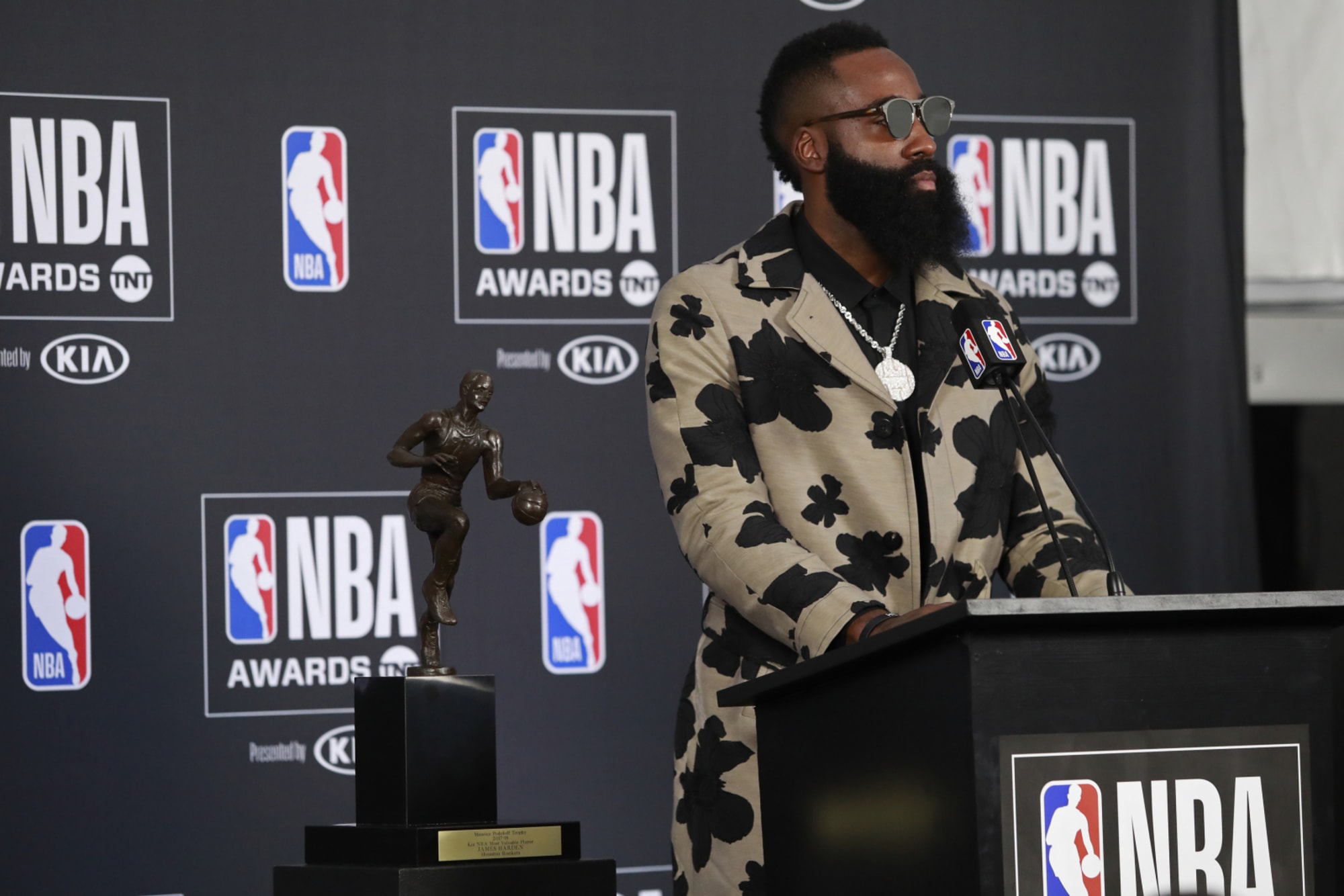 James Harden wins more than a trophy with 2018 MVP award