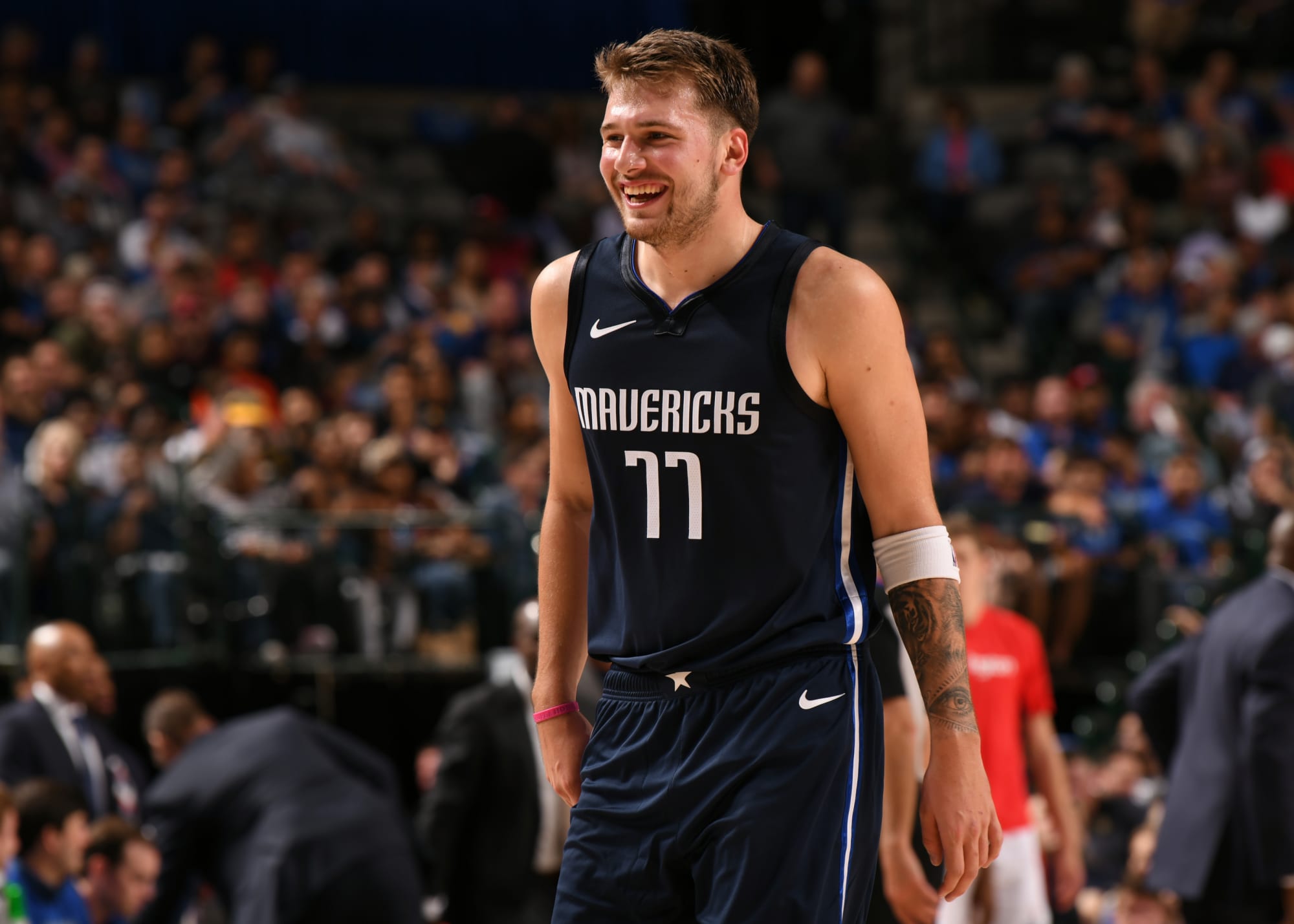 See Luka Doncic and the Dallas Mavericks in their first ... from images2.mi...