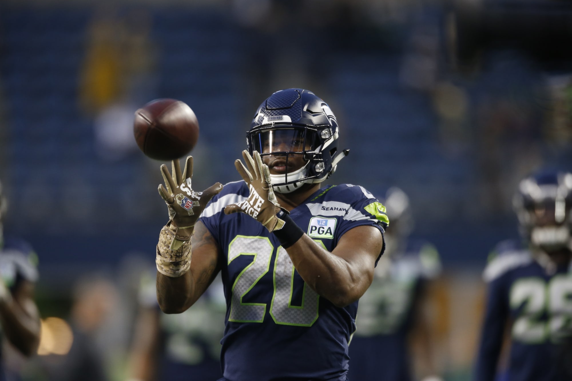 Seahawks running backs will be ready to run a lot of routes