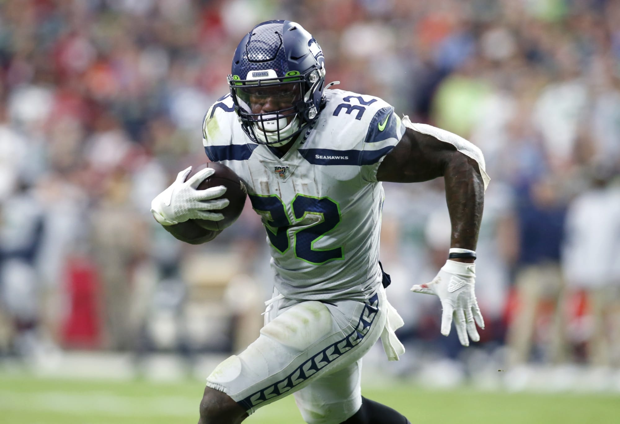 Chris Carson Seattle Seahawks Game Jersey