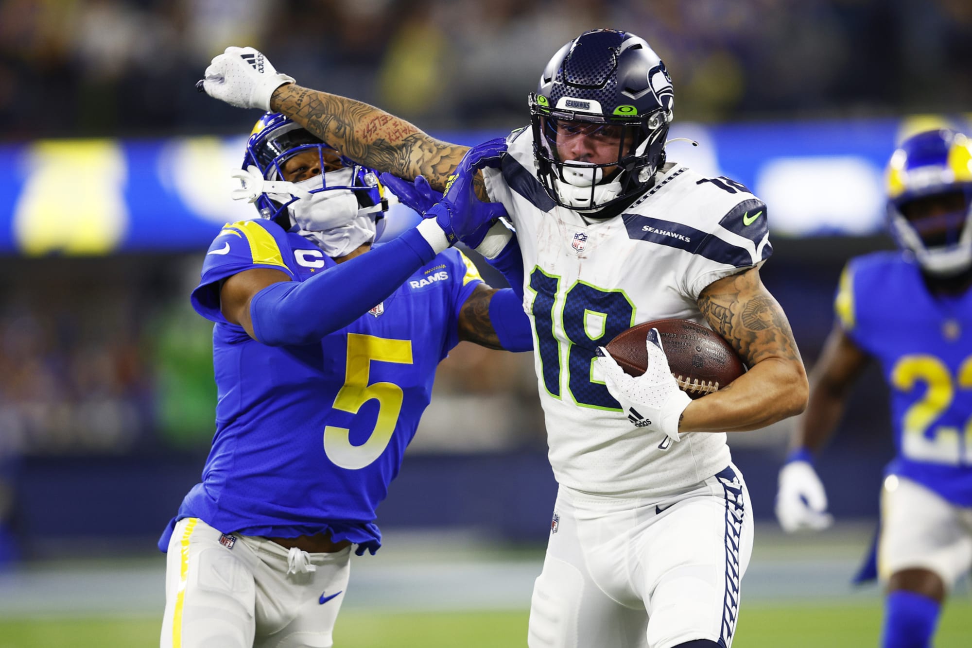 Seahawks training camp battle Wide receivers beyond Lockett and Metcalf