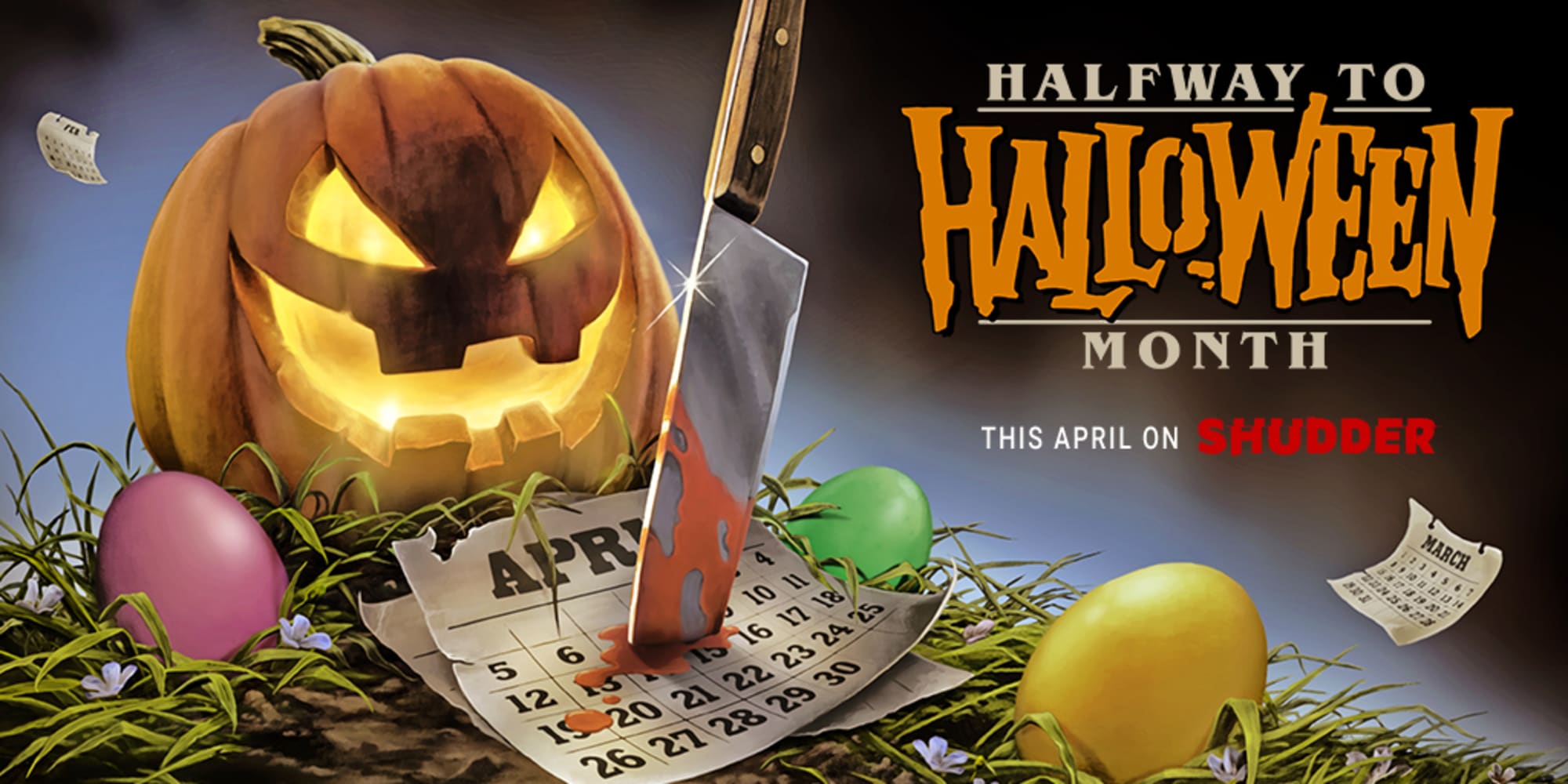 Shudder celebrates the halfway point to Halloween this April