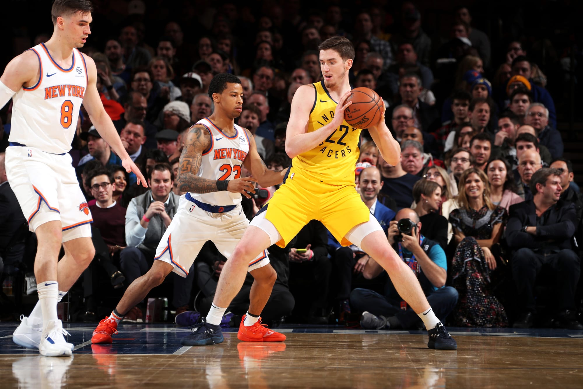 TJ Leaf just had the best month of his career for the Indiana Pacers