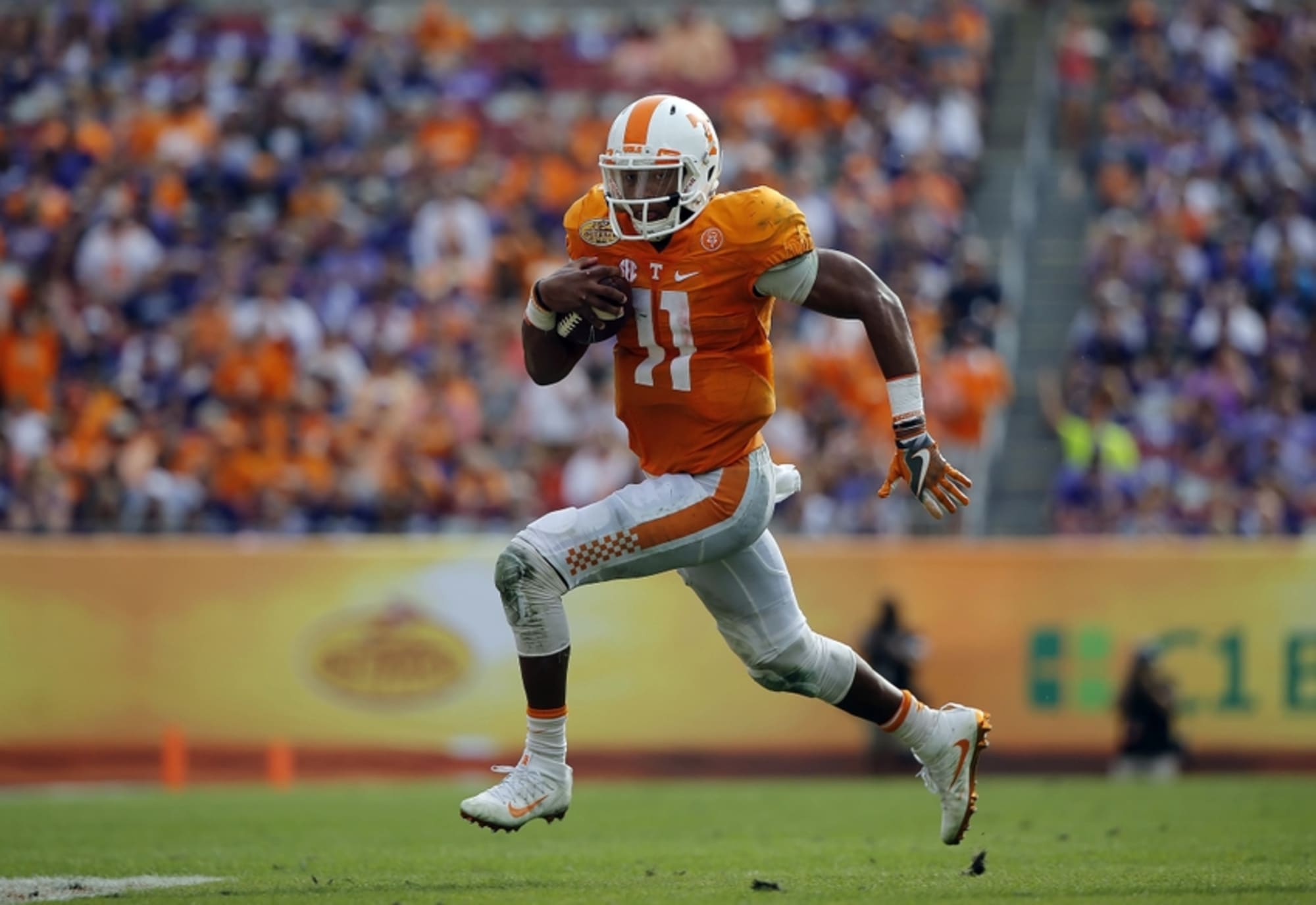 Tennessee Football: Josh Dobbs's Place Among Vols QBs