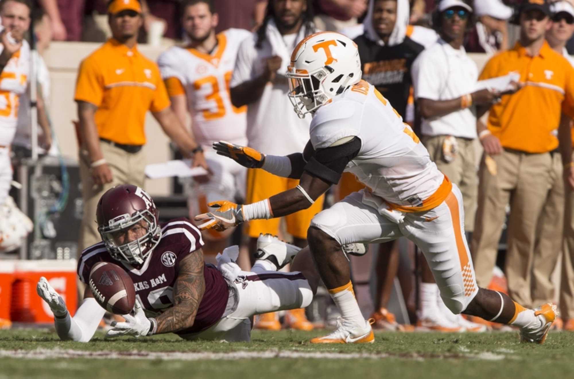 Tennessee Football Vols Magic Runs Out in 4538 Loss to Texas A&M
