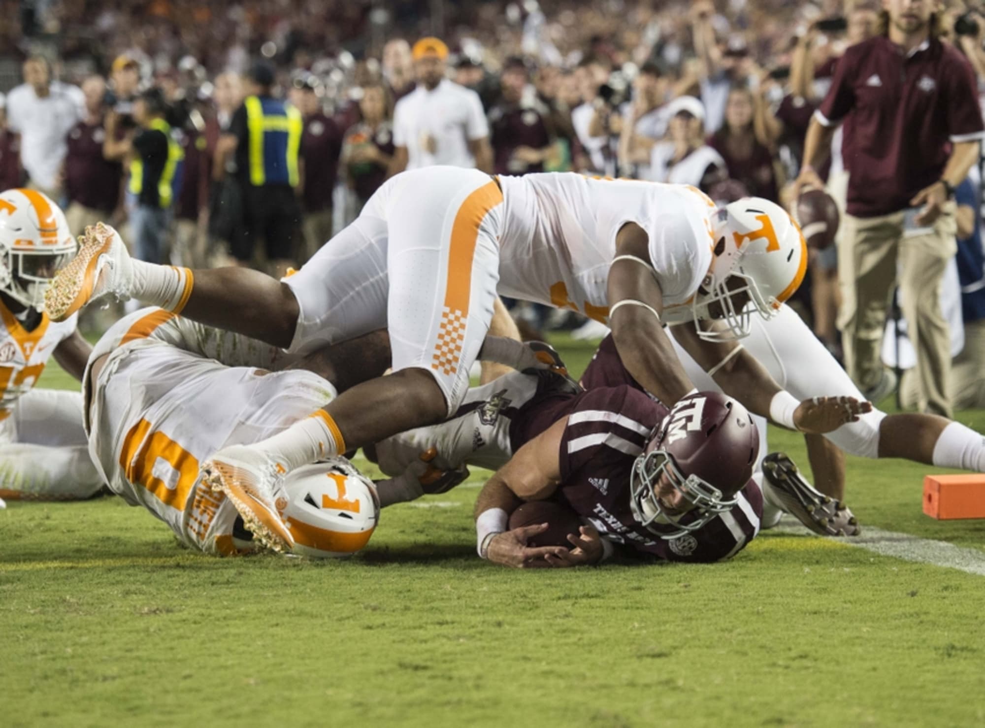 Tennessee vs Texas A&M Photo Gallery in Vols' 4538 Loss to Aggies