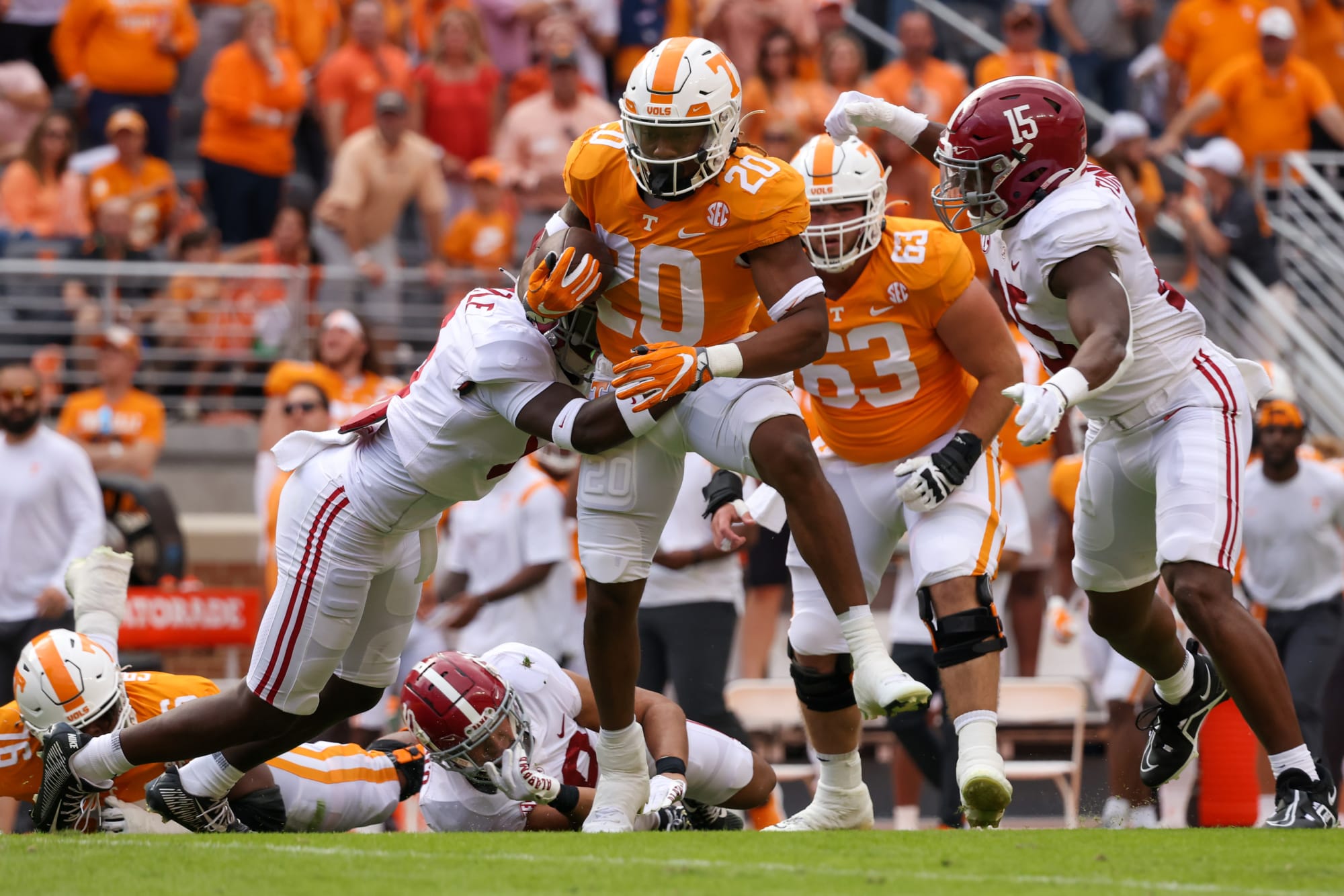 Tennessee football Vols firmly atop SEC Power Rankings after Week 7