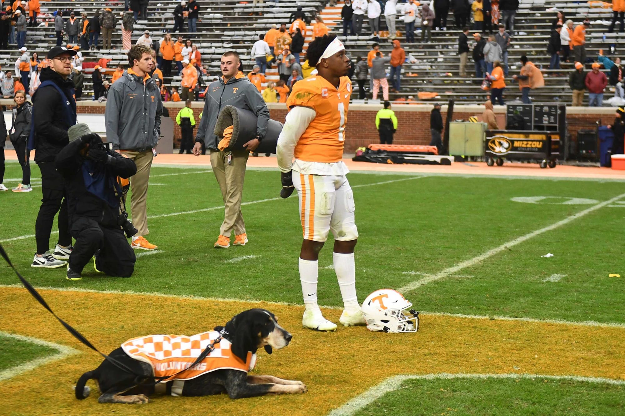 Tennessee football channels history, excitement on Senior Day BVM Sports