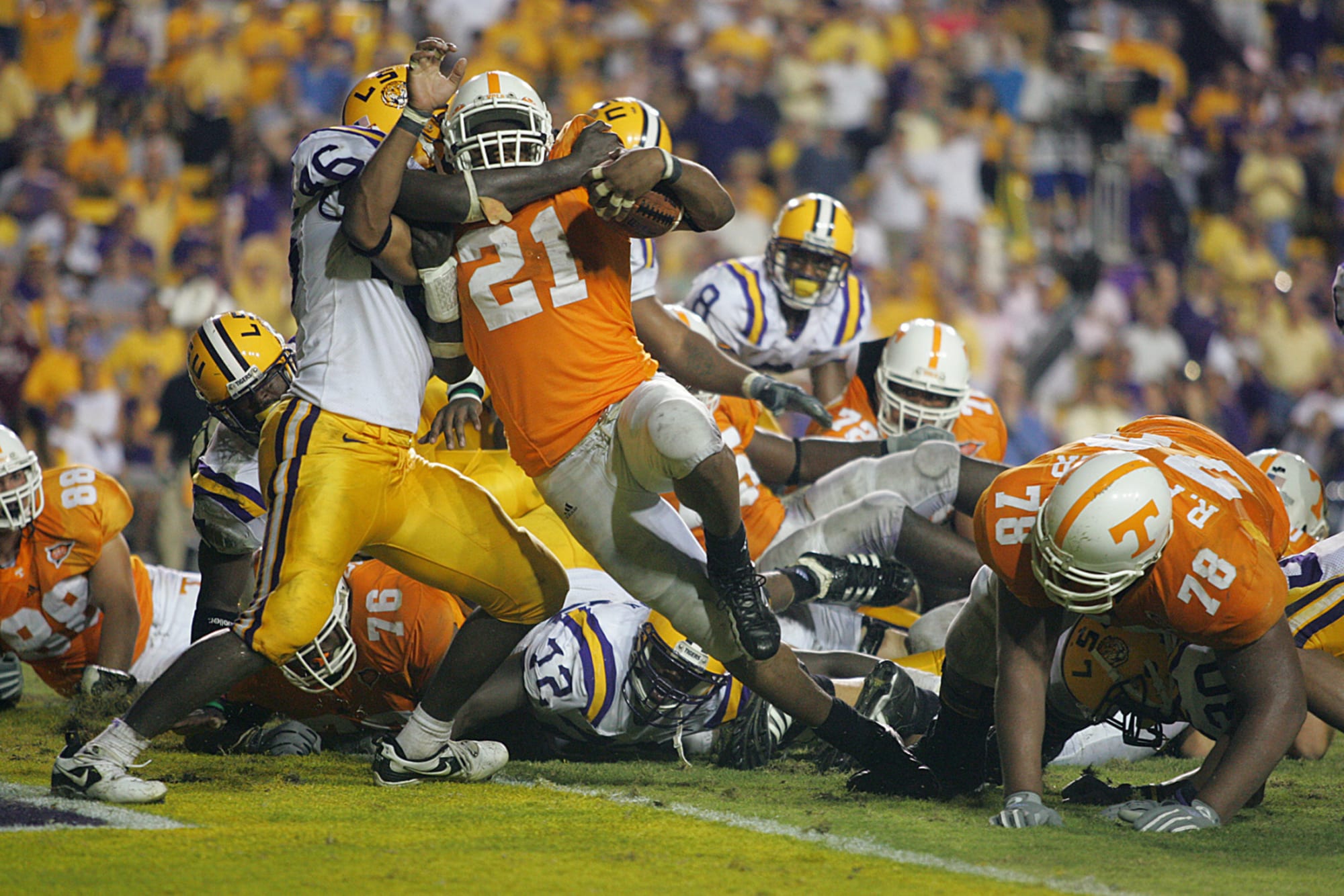 Tennessee football 15 memorable games between Vols and LSU Tigers Page 4