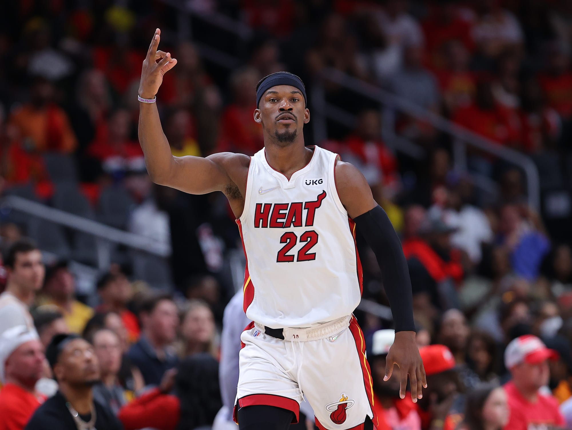 Miami Heat Jimmy Butler’s extensions applies to range shooting too