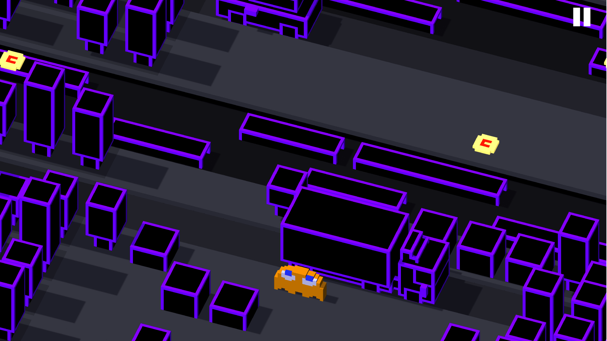 crossy road pac-man characters