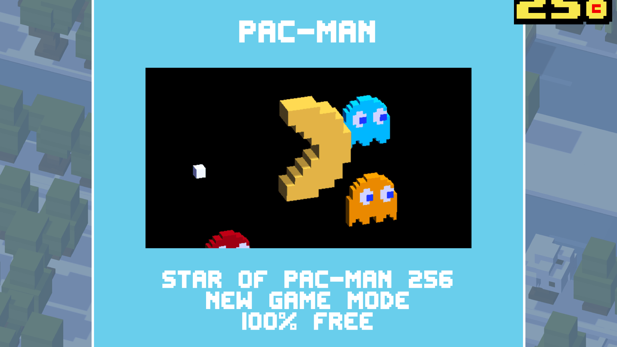 how to get the ghosts in pacman crossy road
