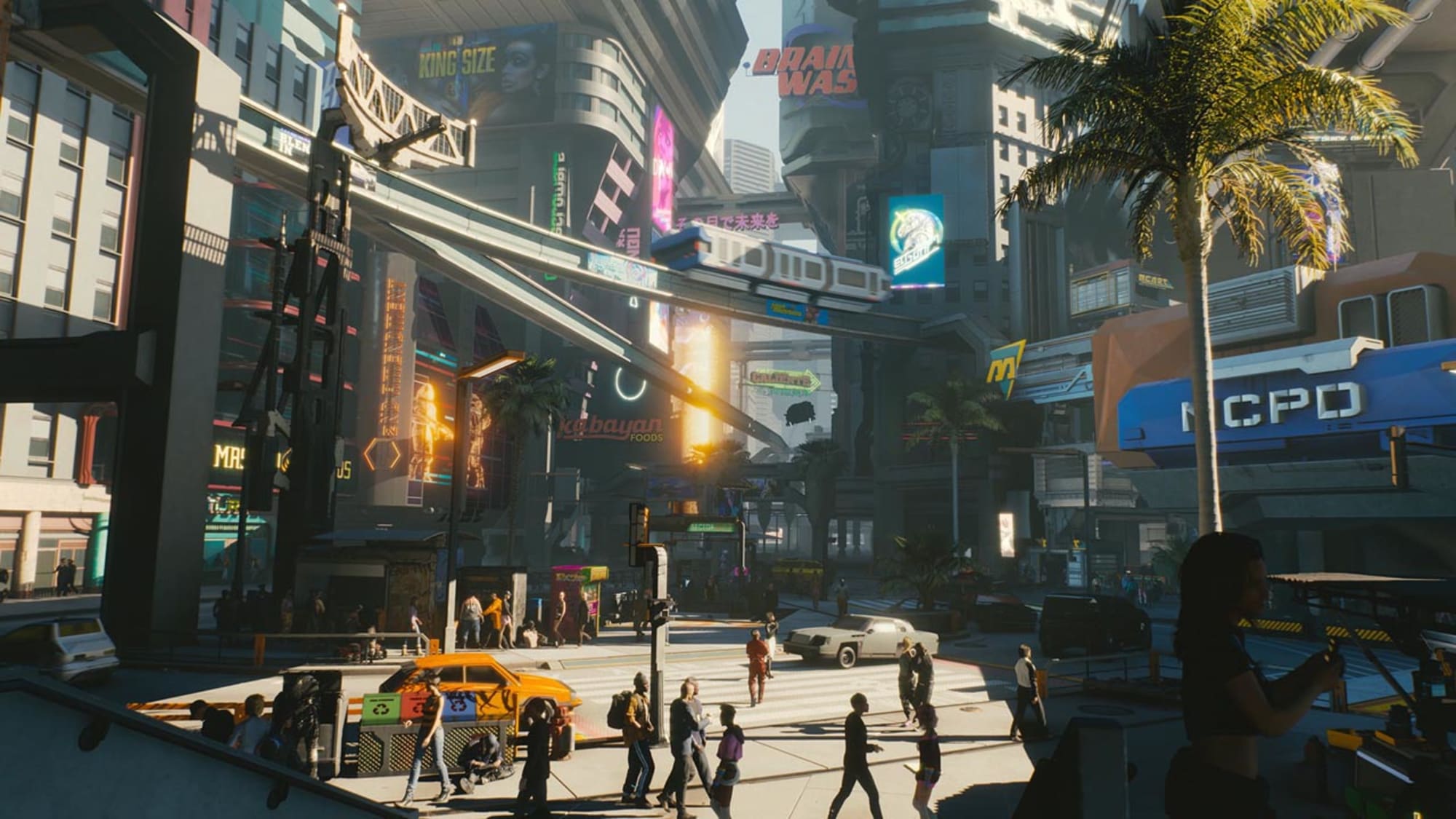 Turn Cyberpunk 2077 into Blade Runner with this Climate Change mod