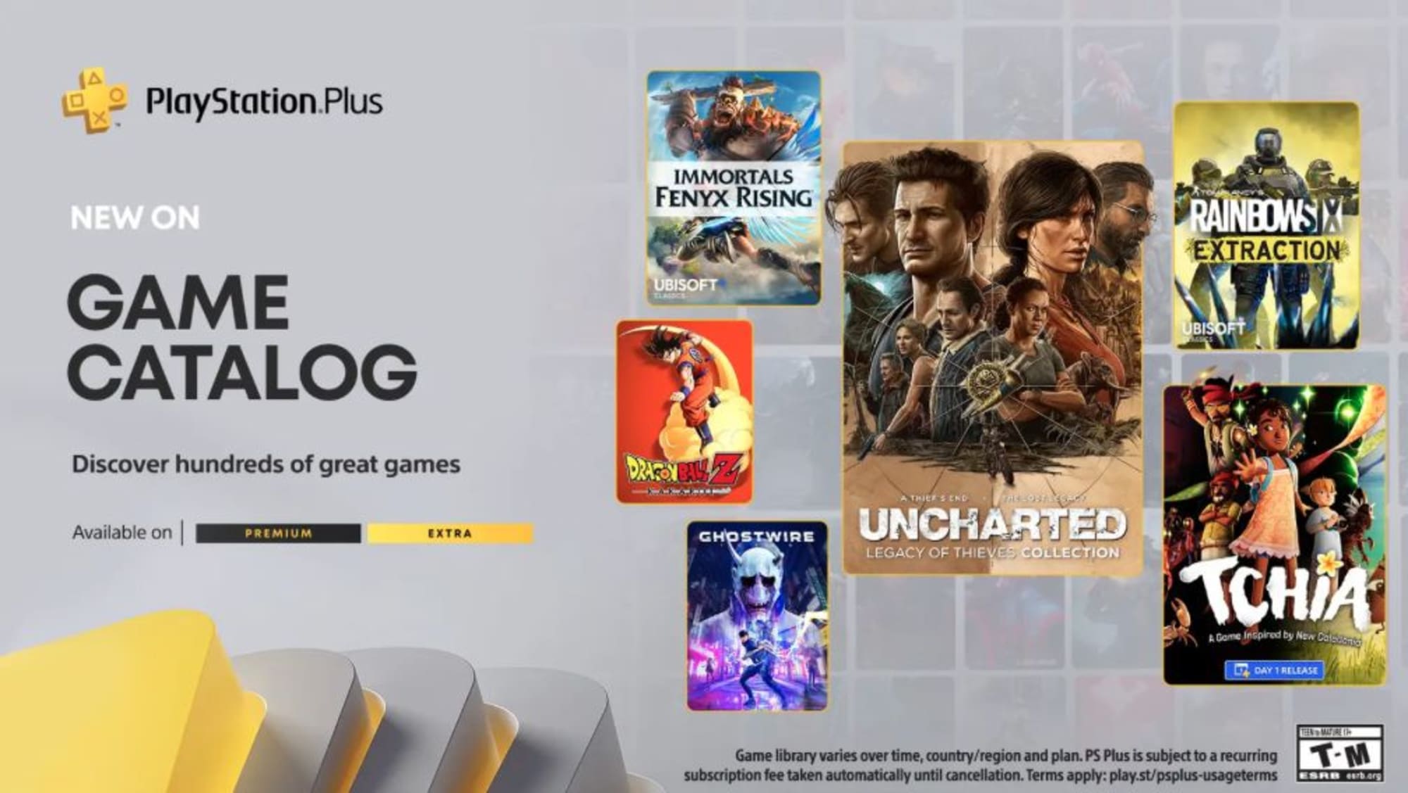 PS Plus March catalog update all new games listed