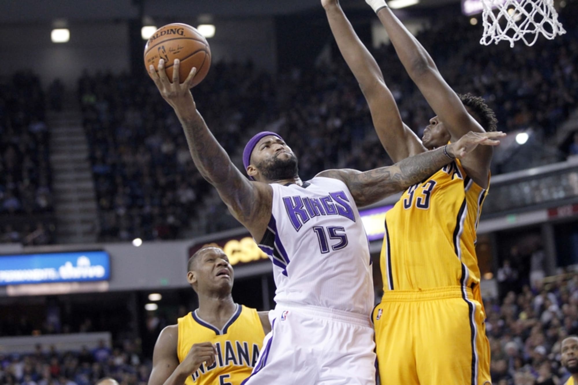 Game 43 Notes Sacramento Kings, Cousins Beat Pacers