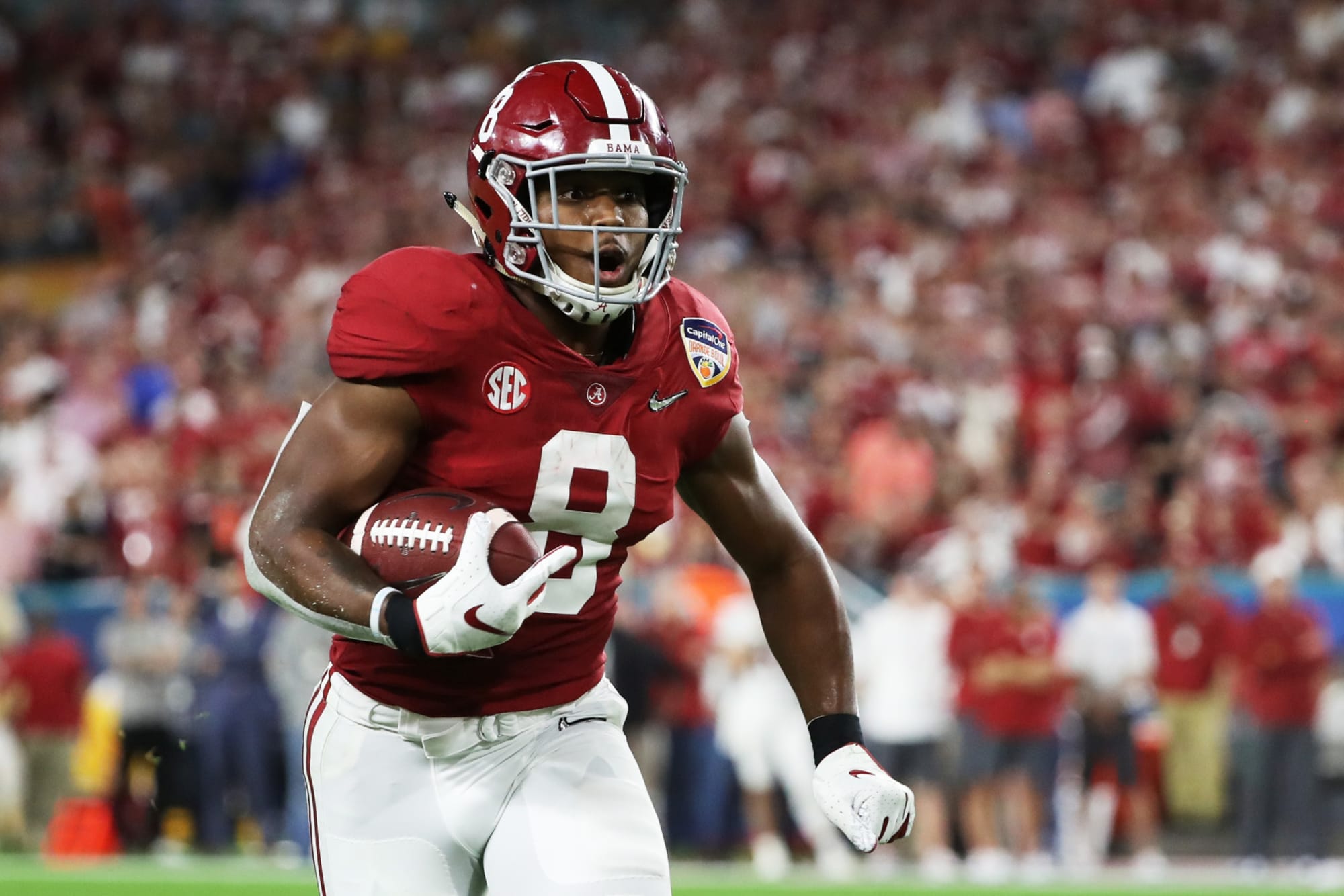 Could Josh Jacobs from Alabama make the KC offense even better?