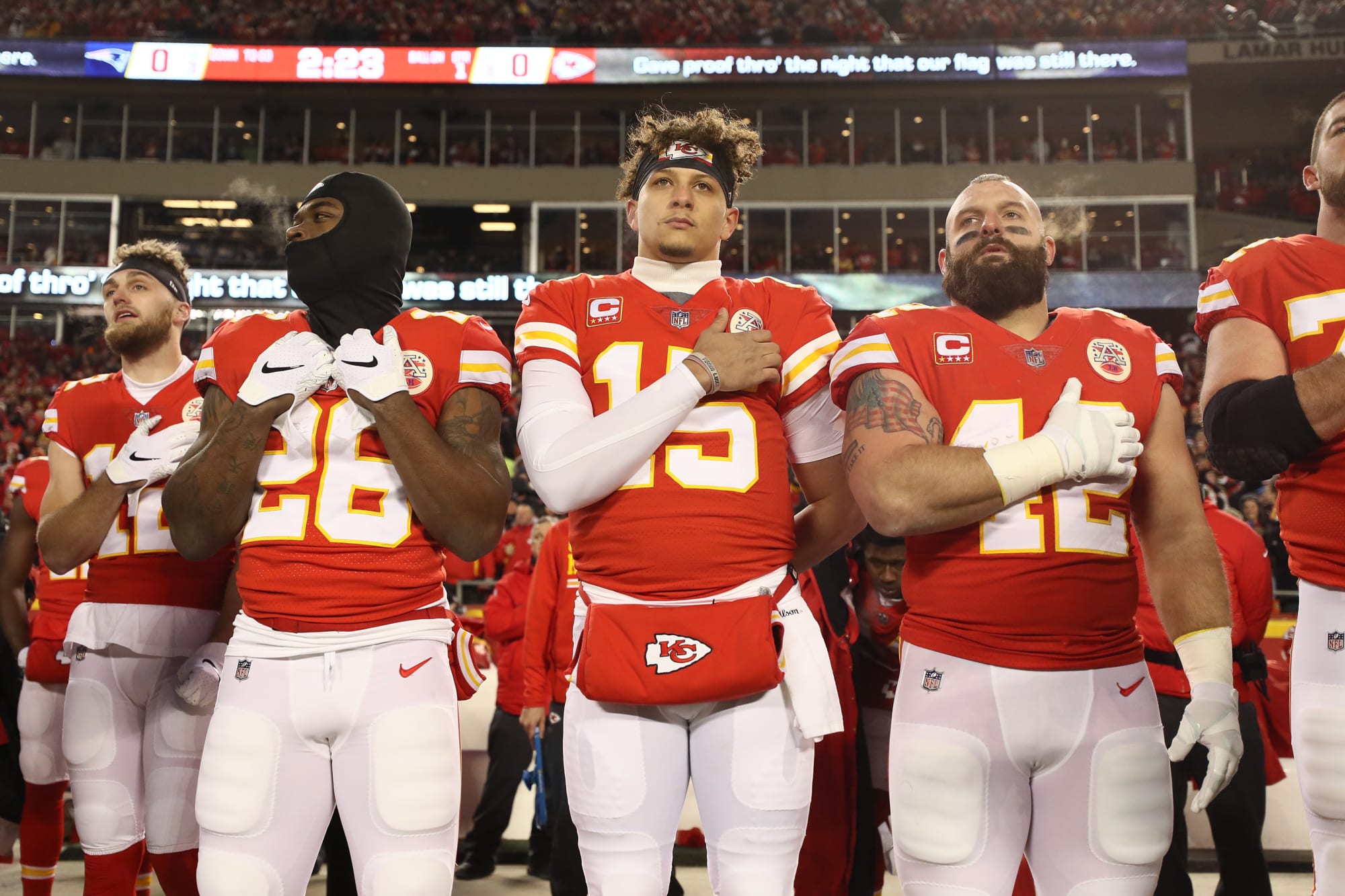 How does the Kansas City Chiefs roster compare to 2018?