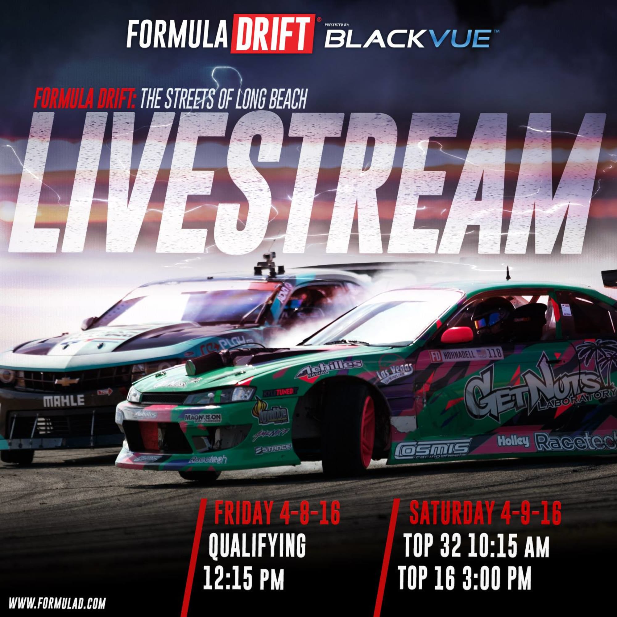 Formula Drift Round 1 Live Stream Link And Schedule