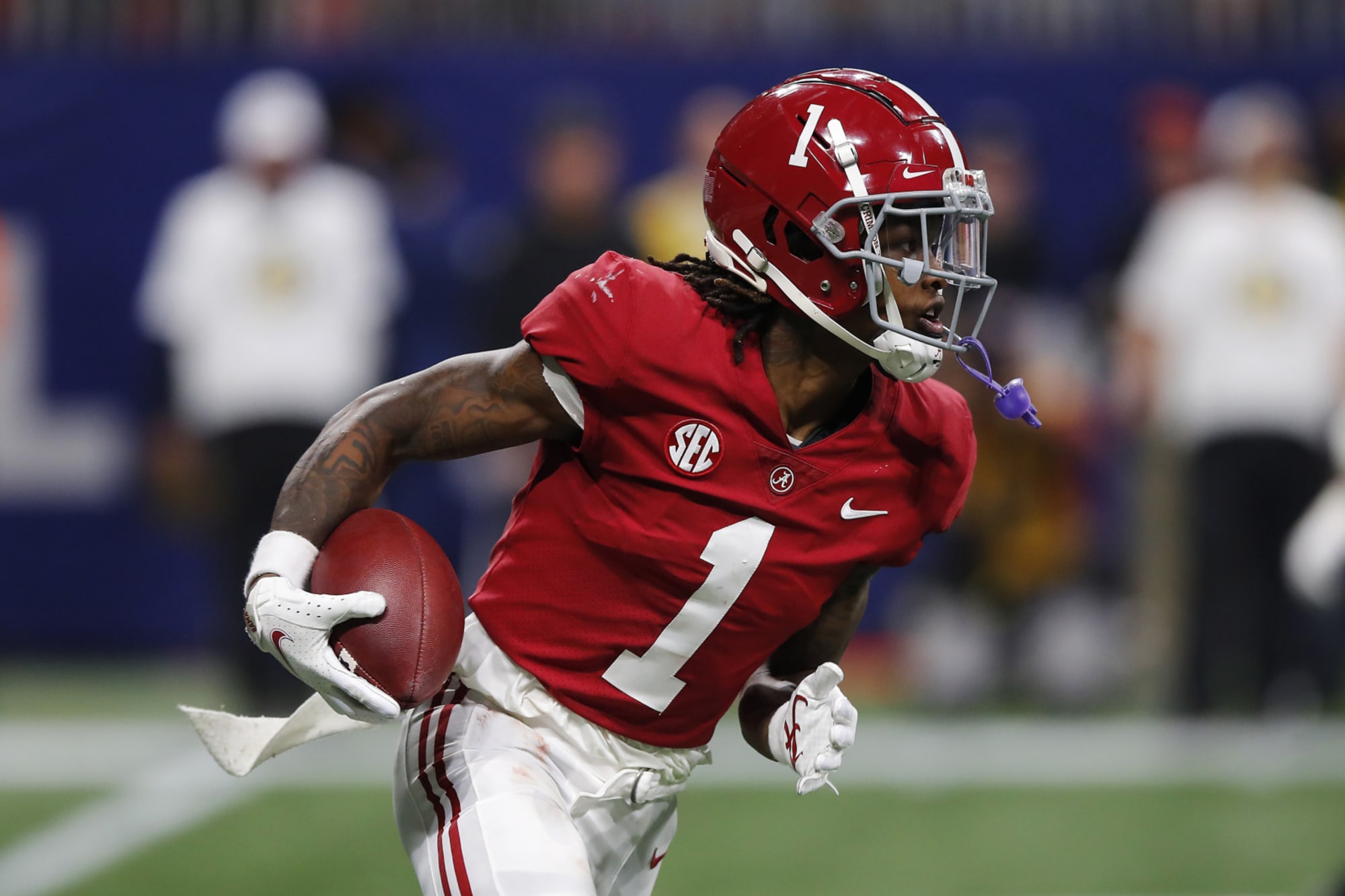 Alabama Football Jameson Williams drafted by Lions