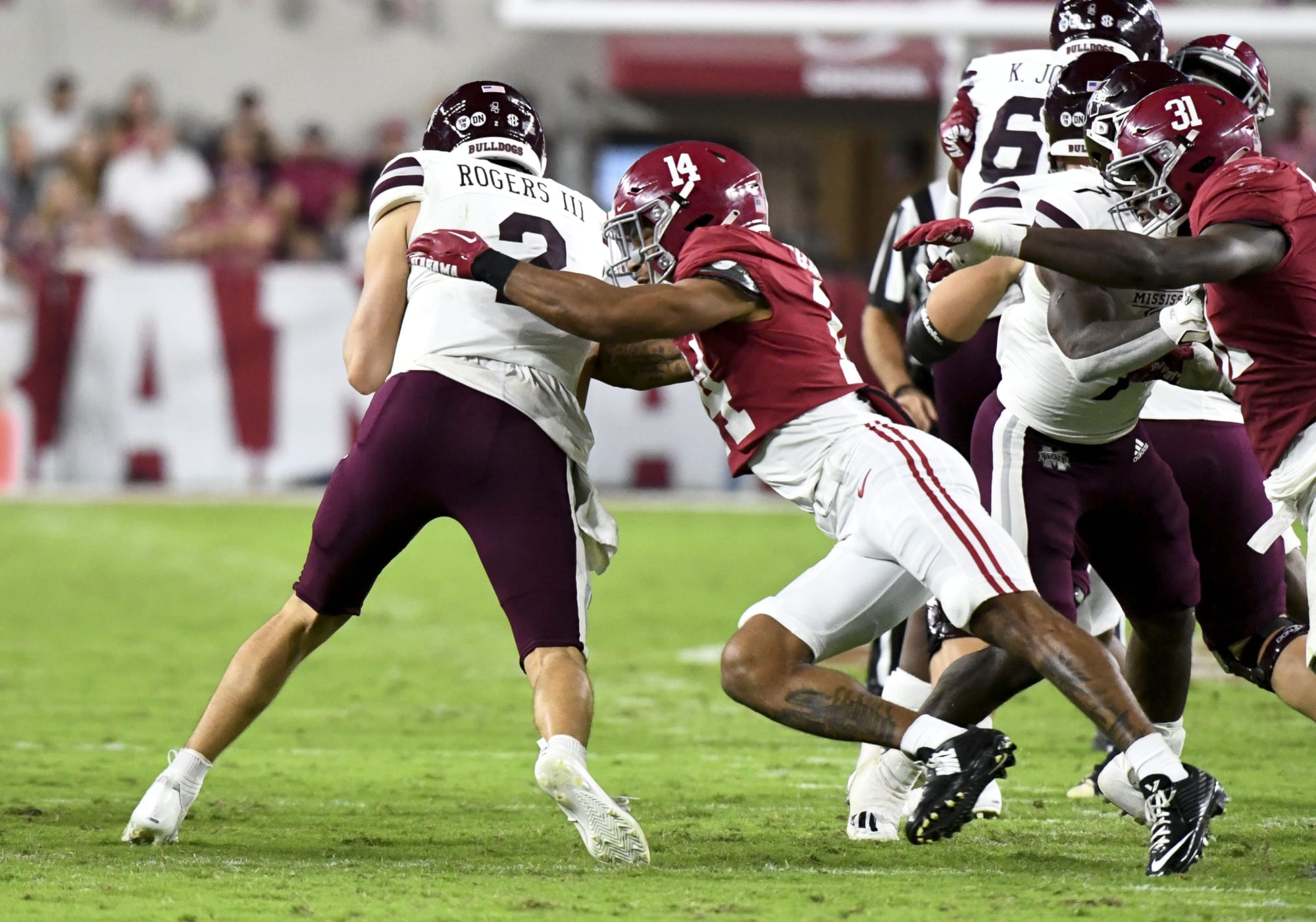 Alabama Football: Mississippi State searching for offensive identity