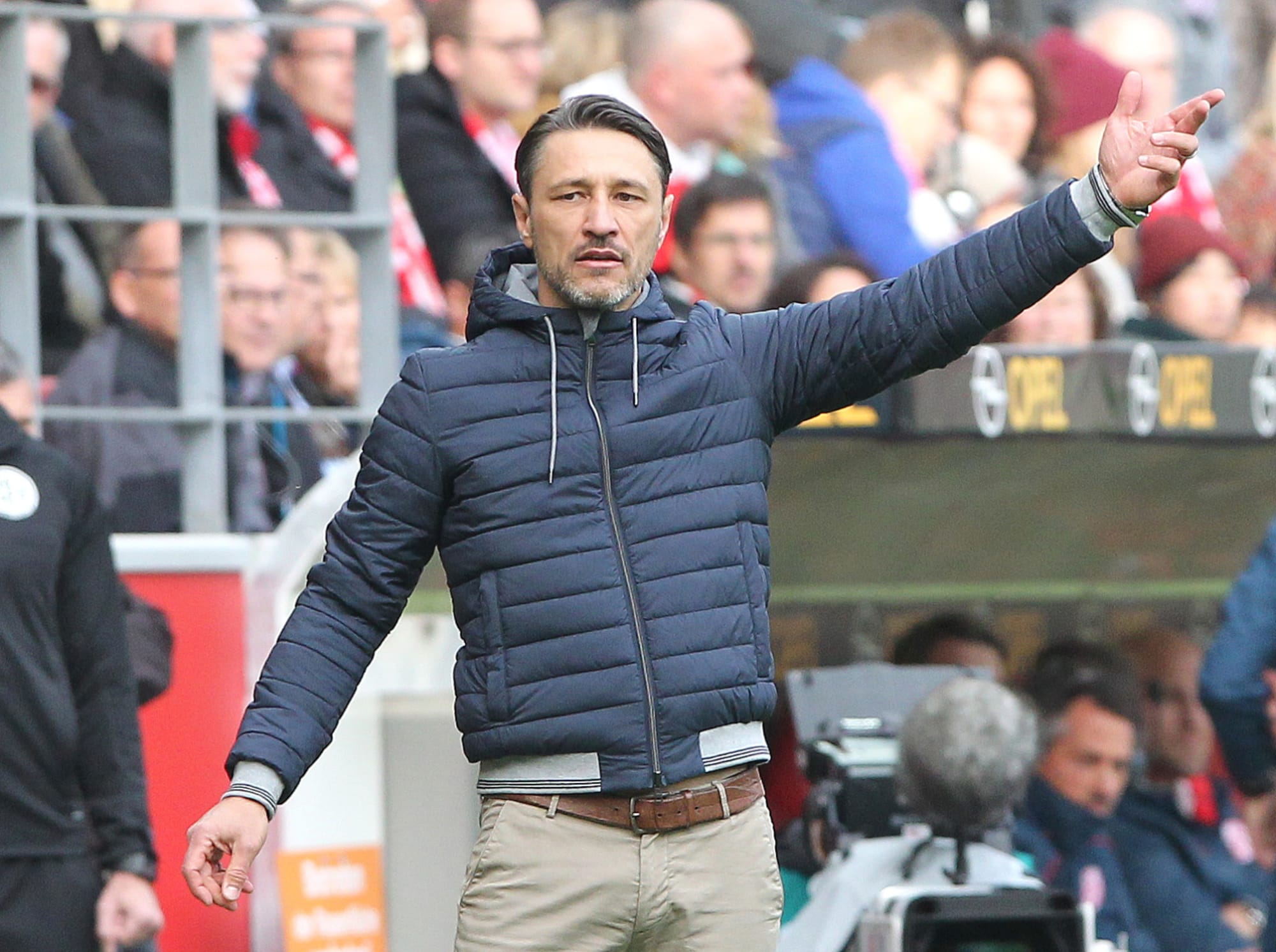 Bayern Munich coach Niko Kovac is frustrated with his defense