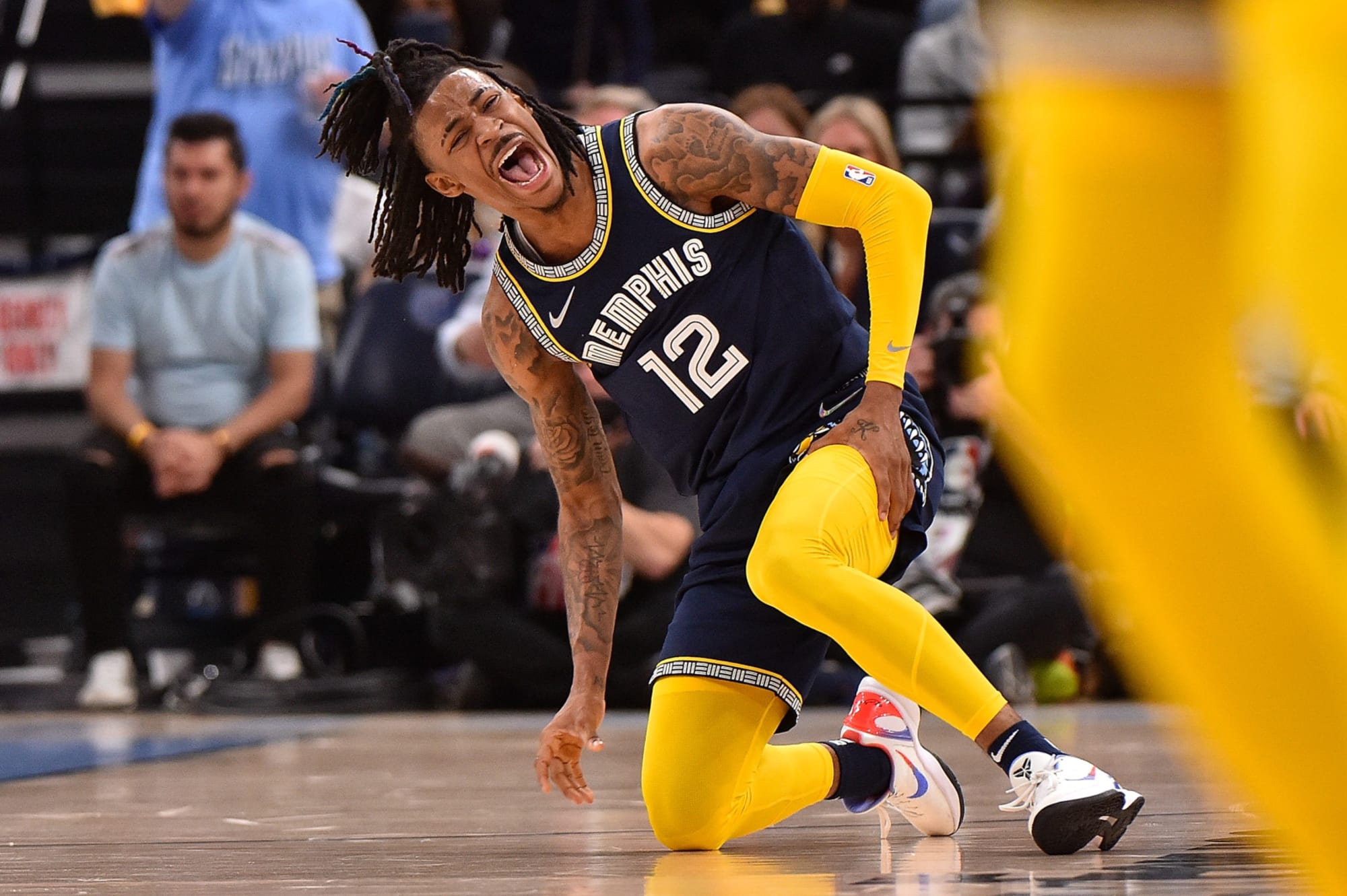 Memphis Grizzlies Injuries catching up to Ja Morant in playoffs vs Wolves?