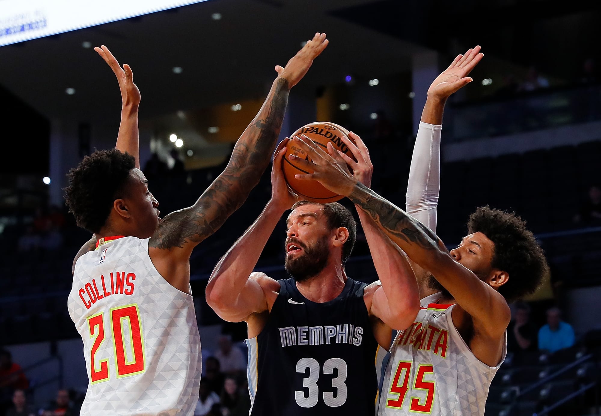 Memphis Grizzlies drop first preseason loss to Atlanta