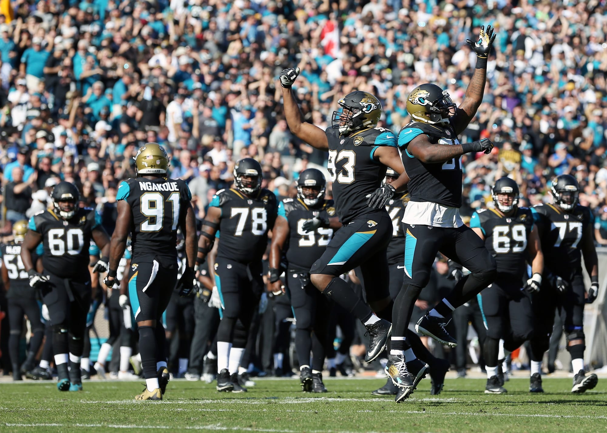 Jacksonville Jaguars have 8 of the top 100 players in the NFL according