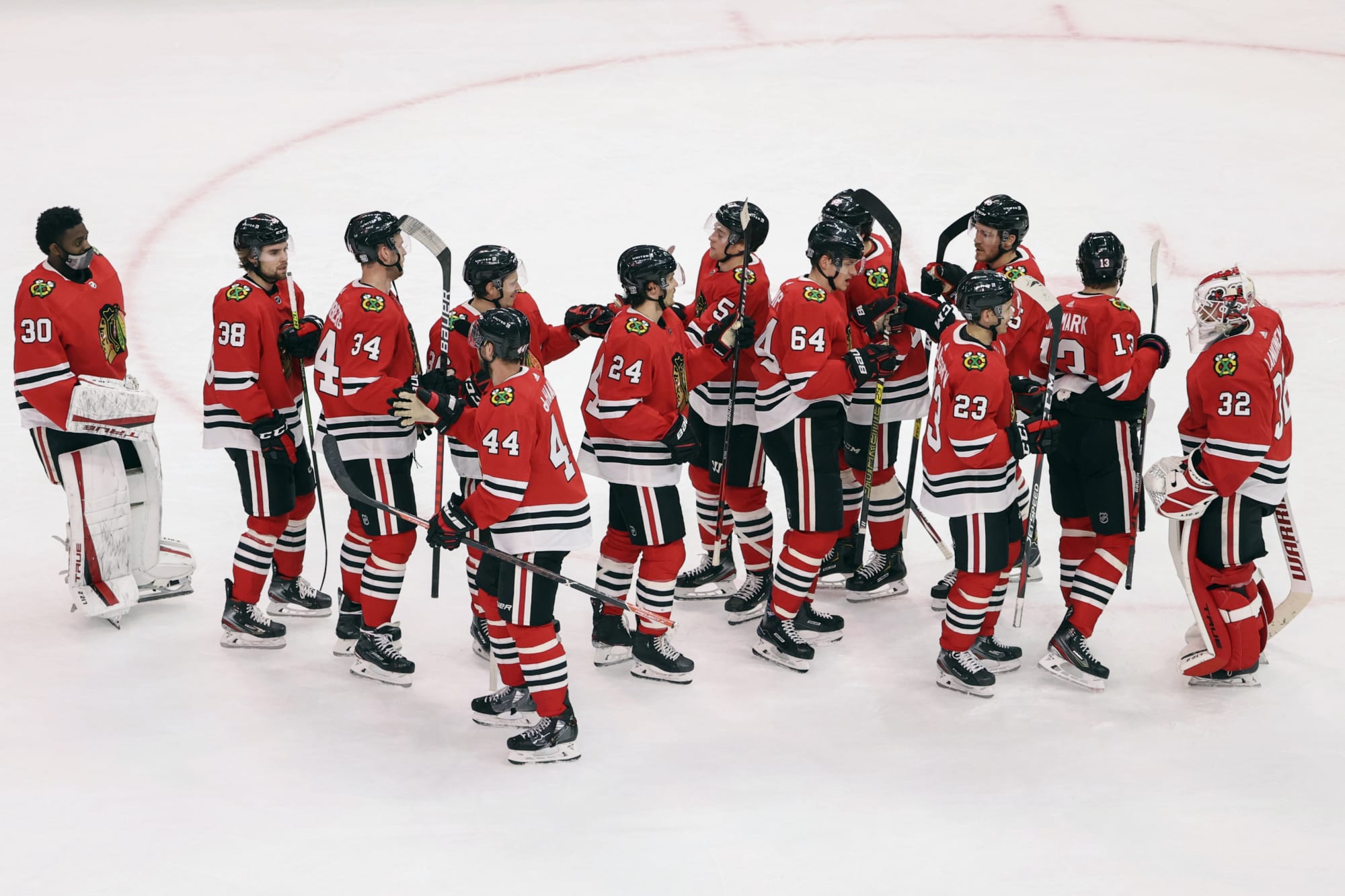 The Chicago Blackhawks showed resilience during the month of January