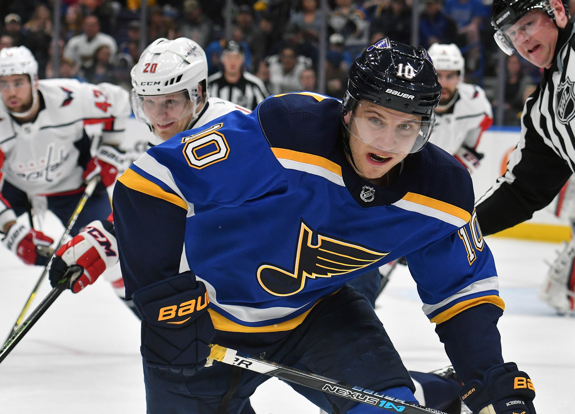 St Louis Blues Schenn Injury Creates Opportunity For Young Talent