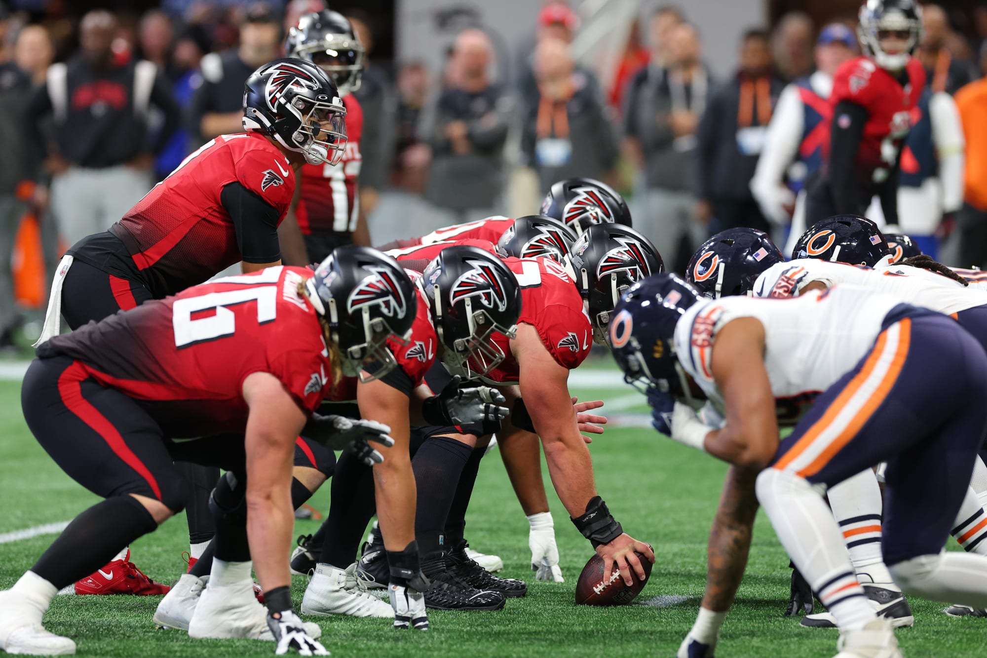 Atlanta Falcons offensive linemen dominate Pro Football Focus grades