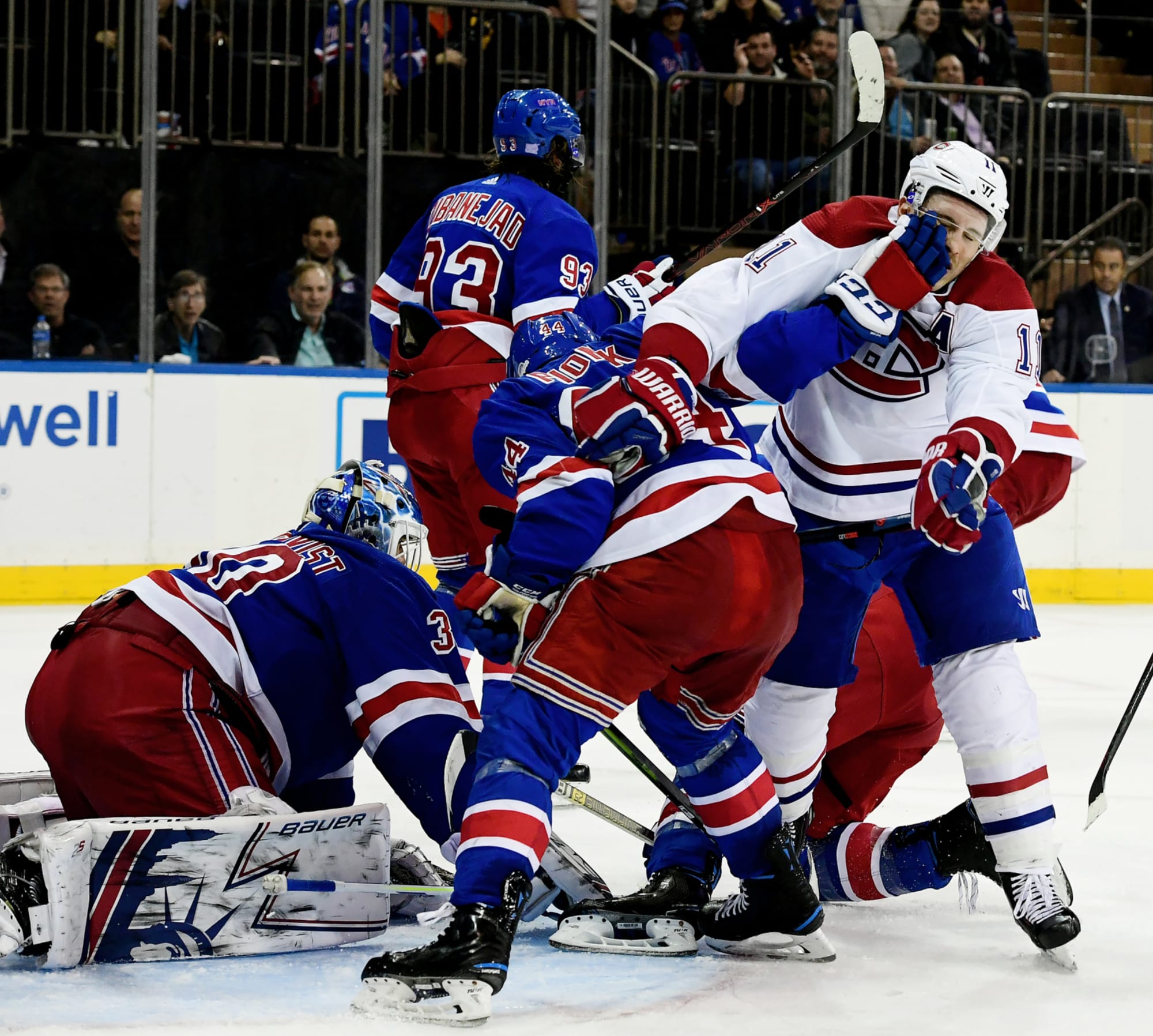 The New York Rangers have a good problem with their defense.