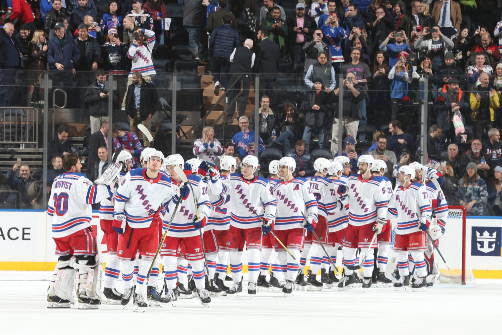 New York Rangers How many roster spots will be open next season?
